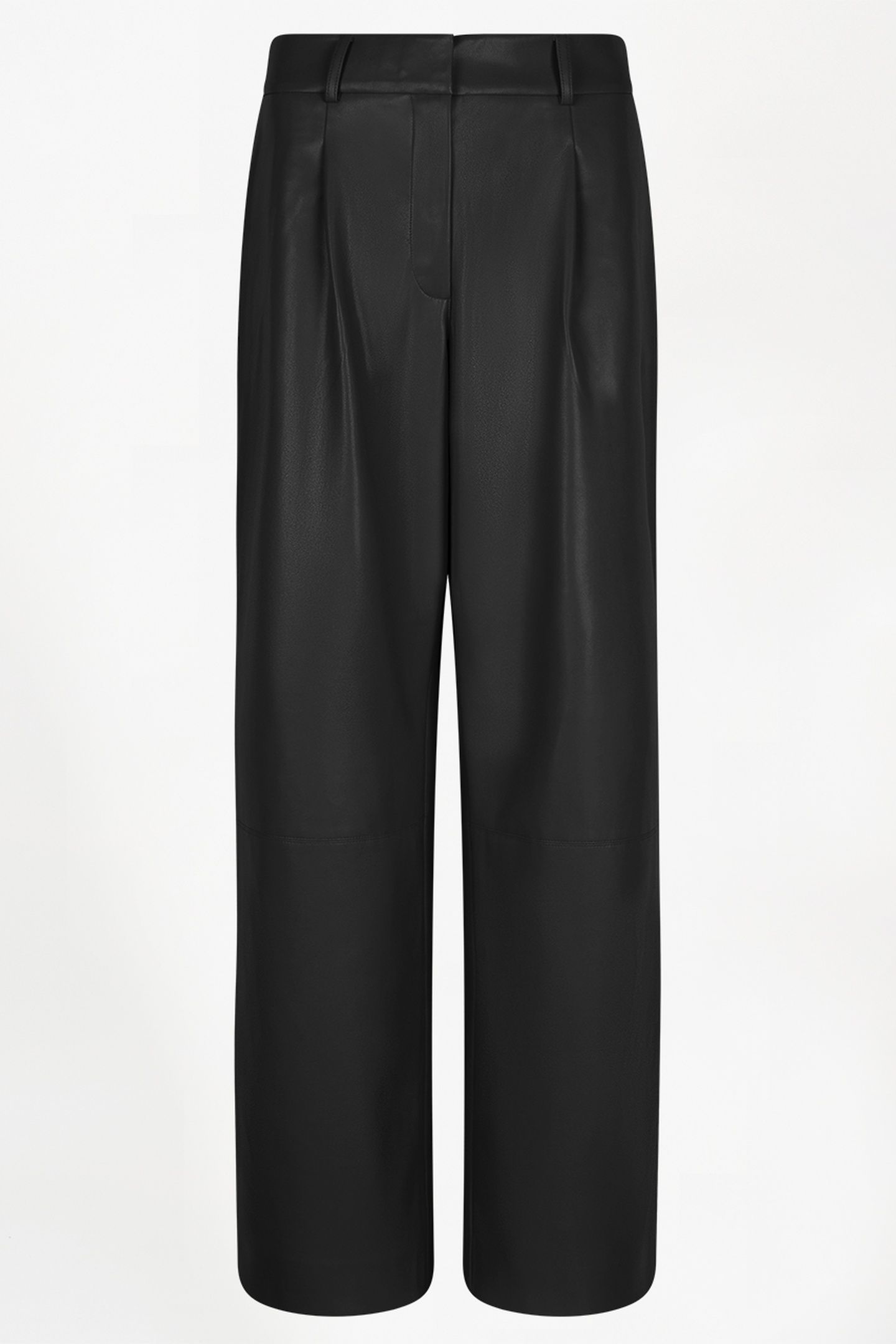 JULES FAUX LEATHER PANTS RAVEN 3