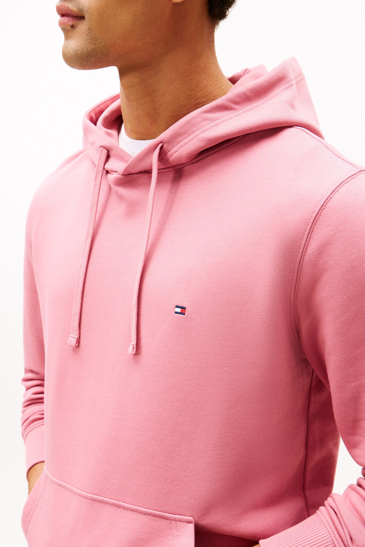 ESSENTIAL TERRY HOODIE CAMELLIA BLUSH 5