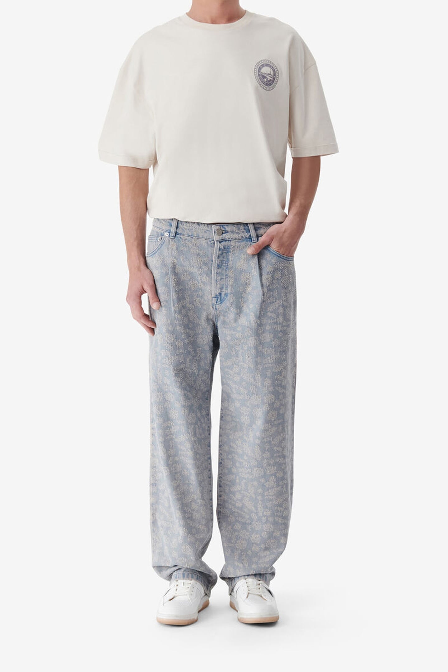 EMIRISPE PANT AZUR / BEIGE 1