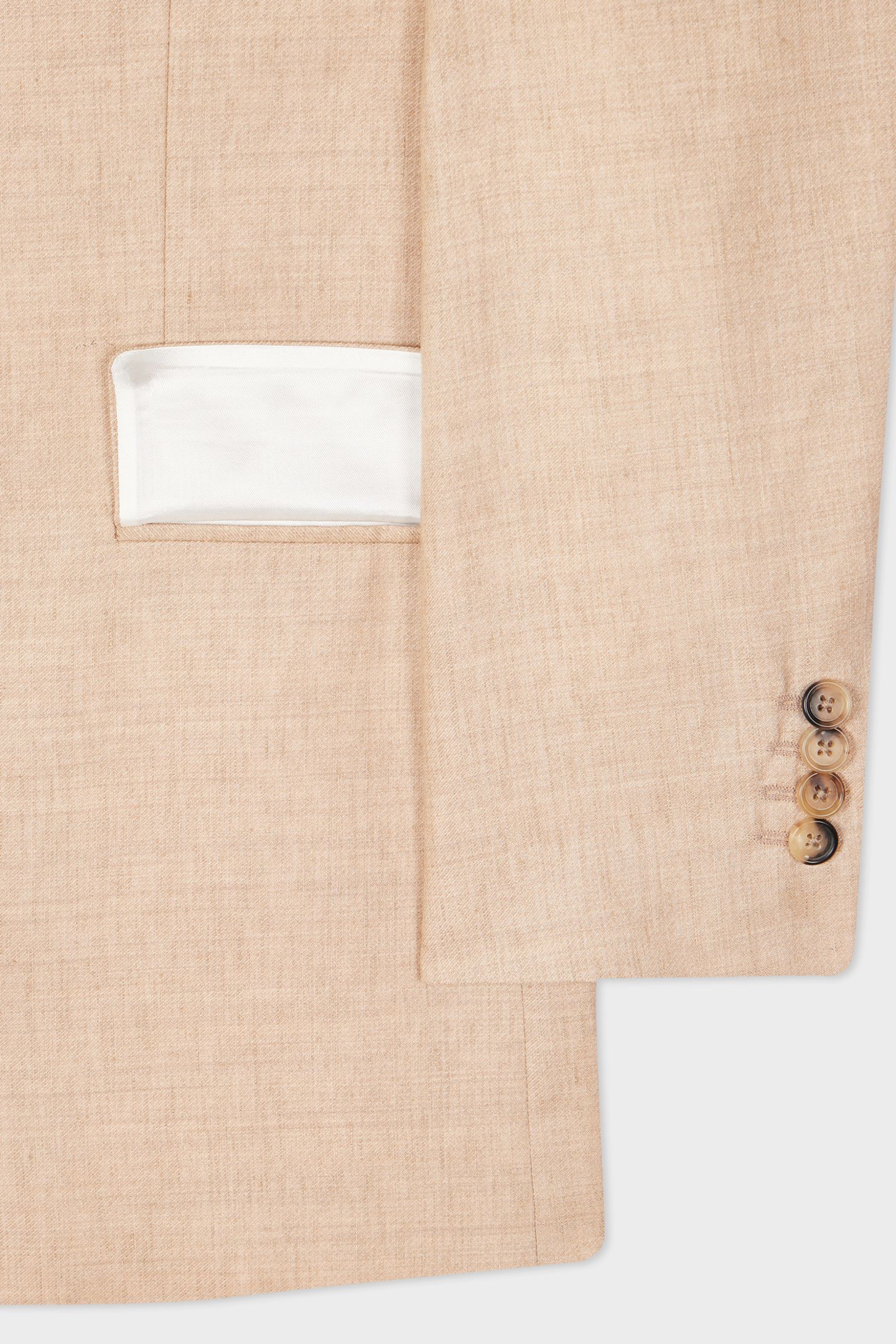 MENS 2 BUTTON JACKET MEDIUM BEIGE 4