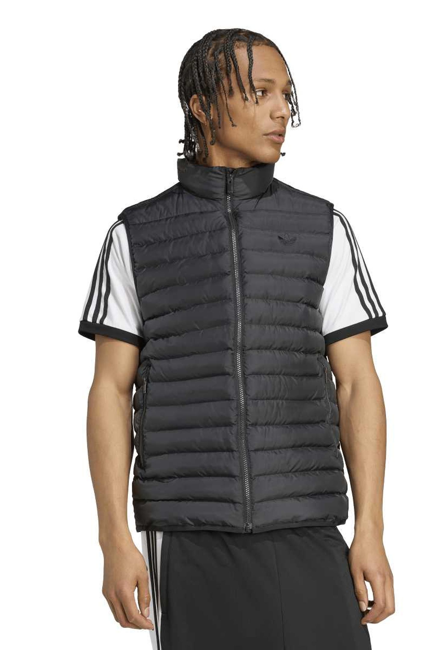 UNISEX PADDED VEST BLACK 1