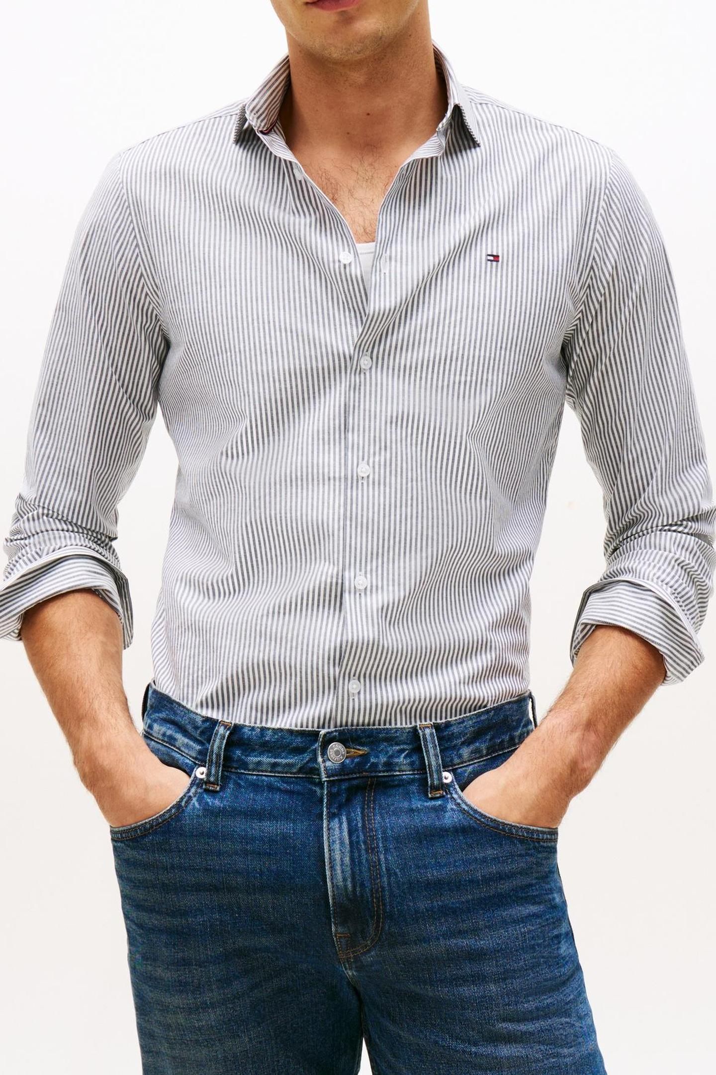 POP STCH BEN SHIRT NAVY BLAZER/STRIPE 1