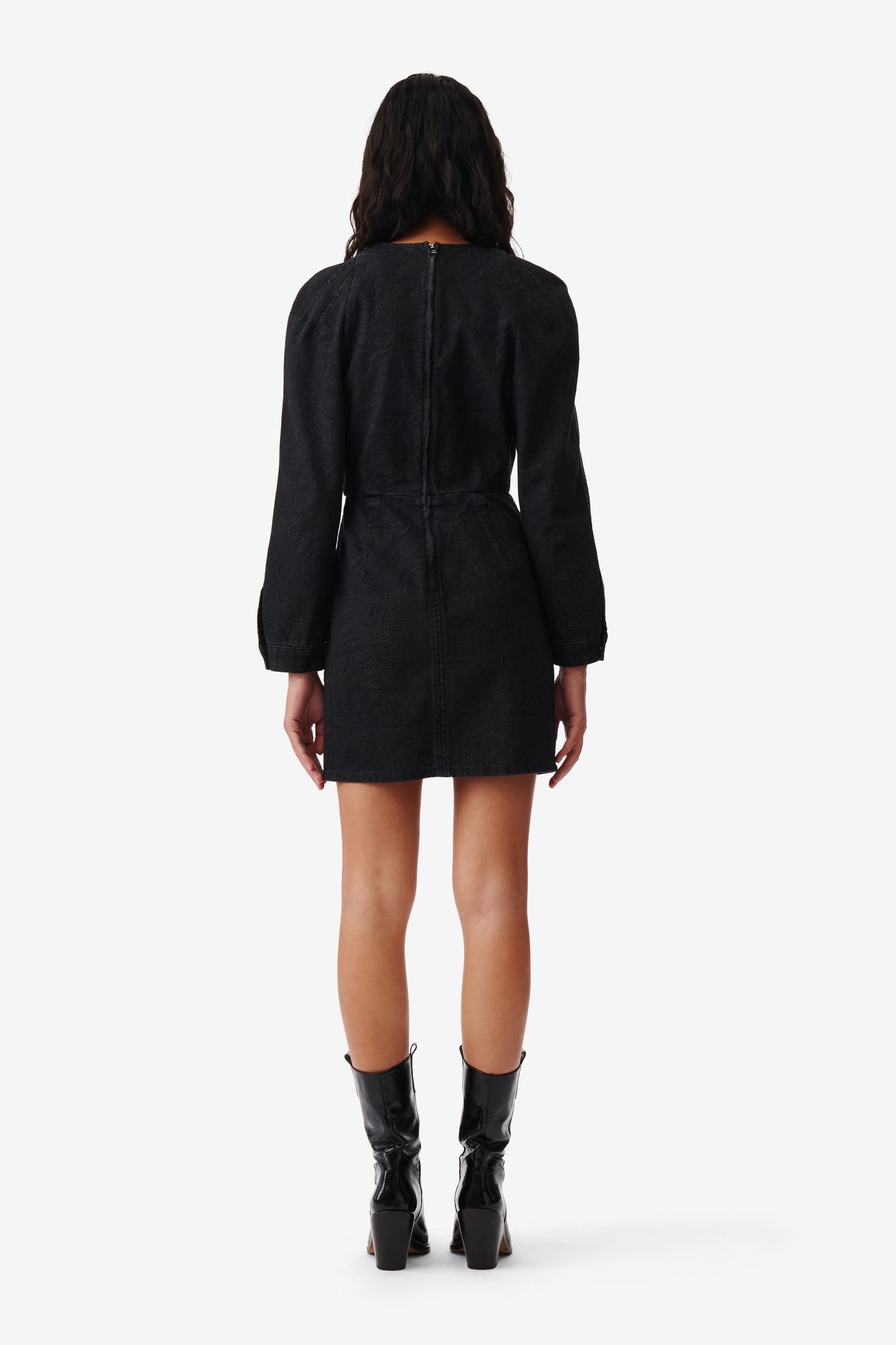 DORA DRESS BLACK / STRASS 2