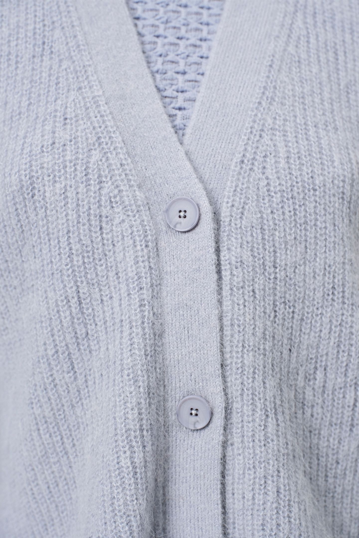 UTAH CROPPED CARDIGAN ICED BLUE 4