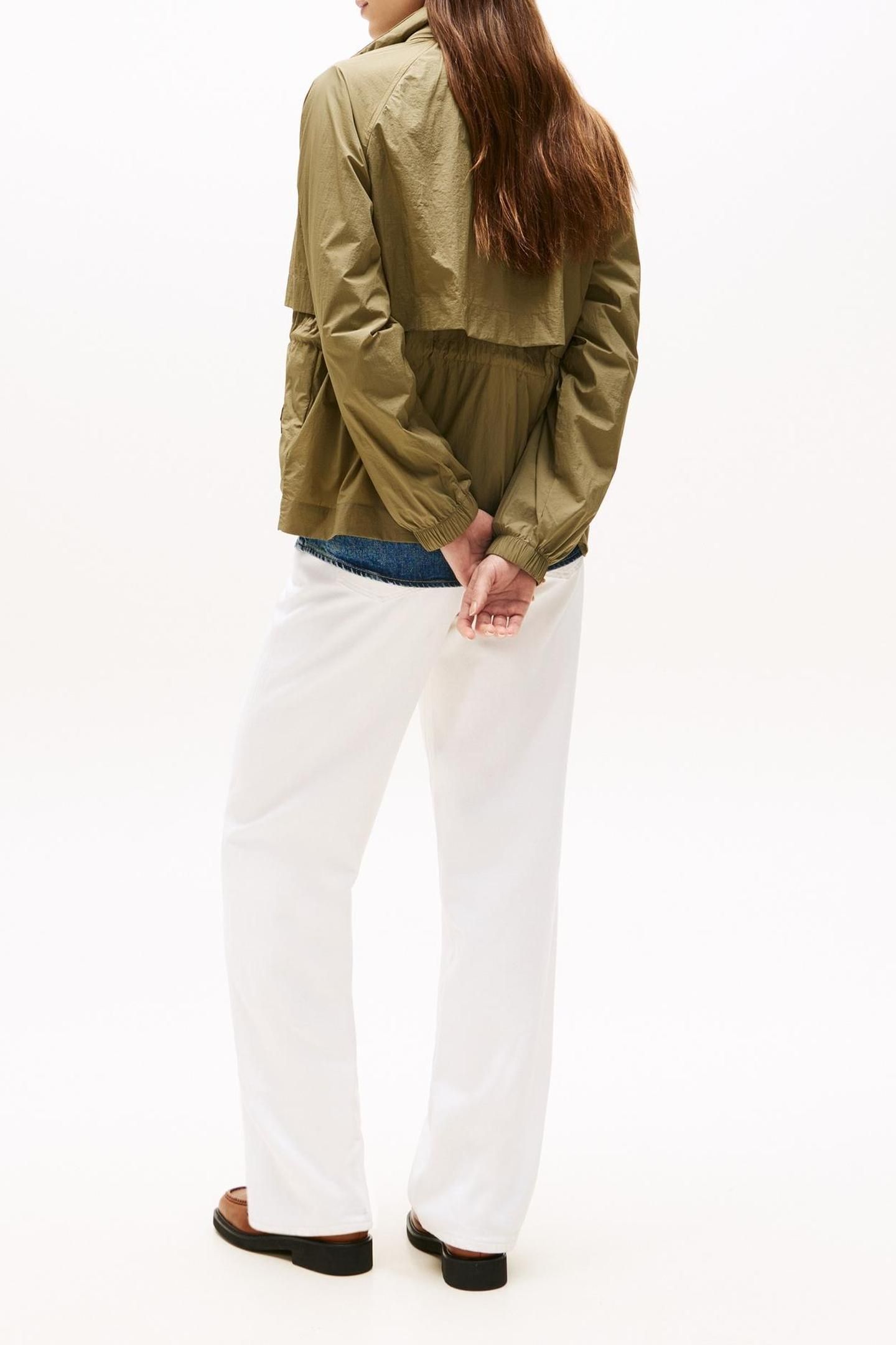 UL NYLON PACKABLE JACKET VINTAGE OLIVE 3