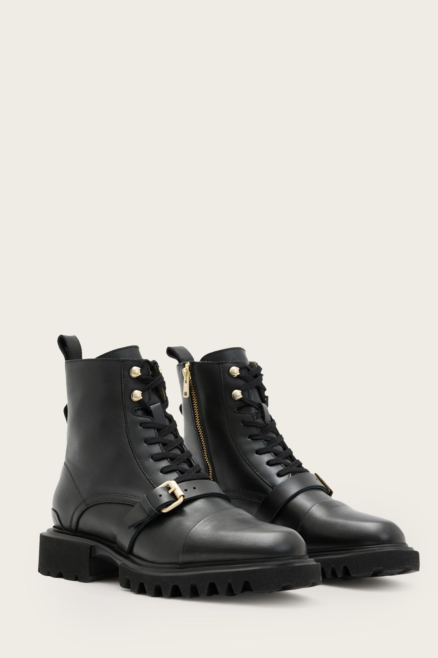 TORI BOOT BLACK/WARM BRASS 2