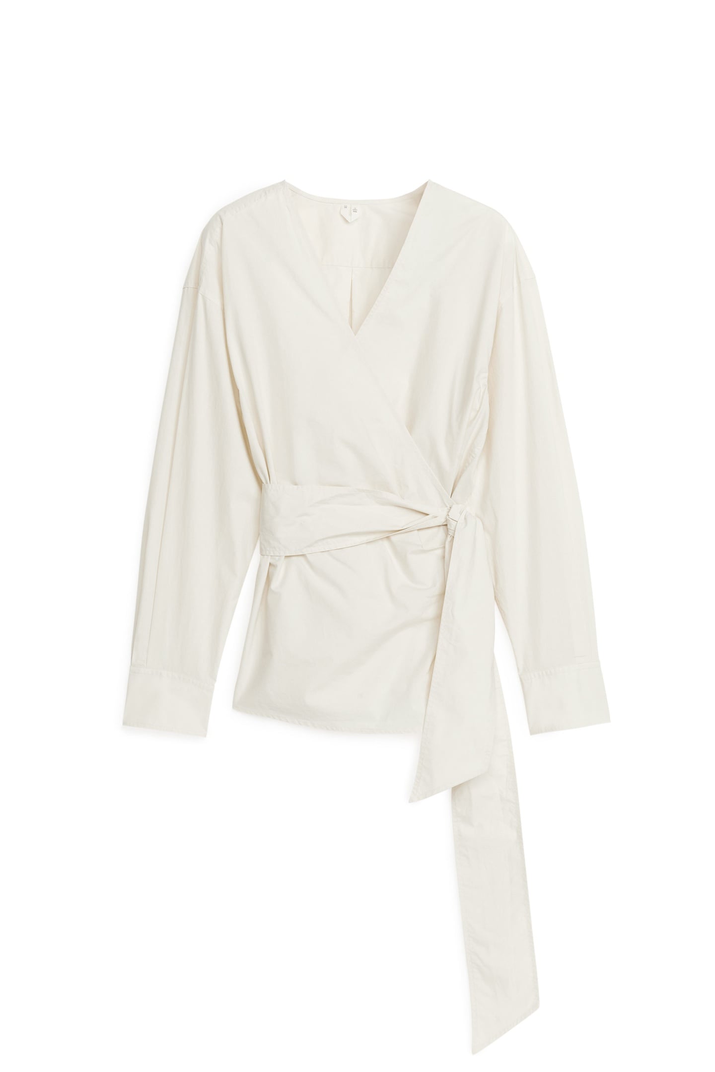 ITHAKA WRAP BLOUSE BEIGE 3