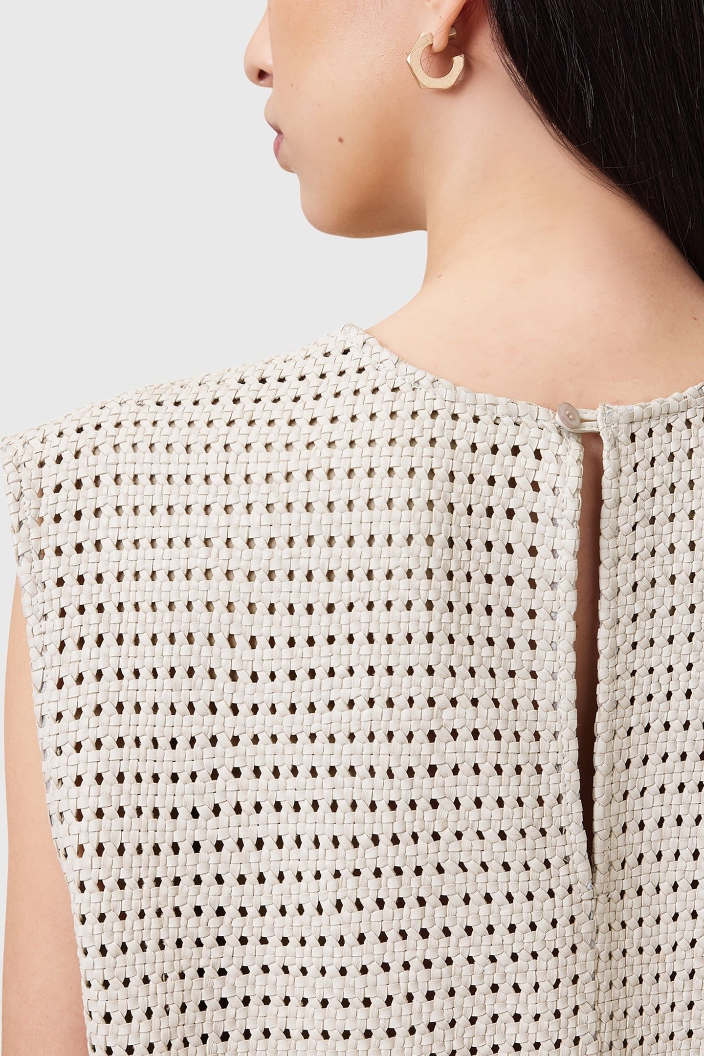 NESSA LEA DRESS OFF WHITE 8