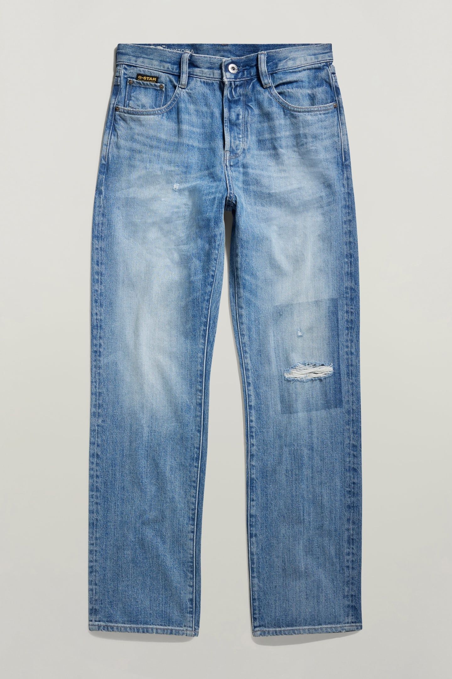 VIKTORIA HIGH STRAIGHT MEDIUM BLUE 3