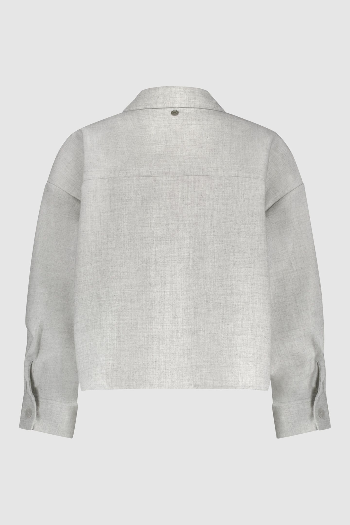 GIRLS BLAIR BLOUSE LIGHT GREY MELANGE 2