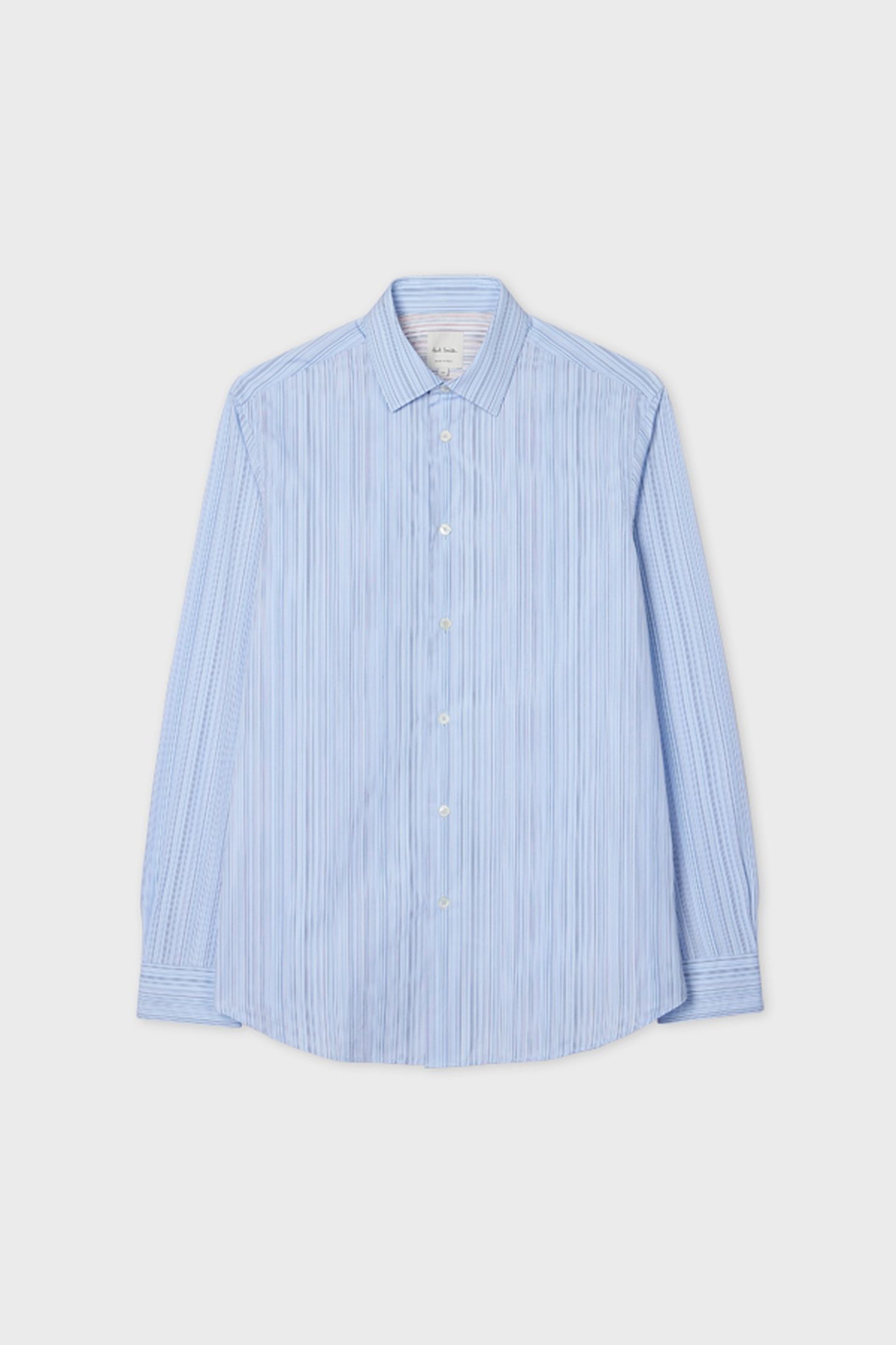 MENS S/C TAILORED FIT SHIRT LIGHT BLUE 2