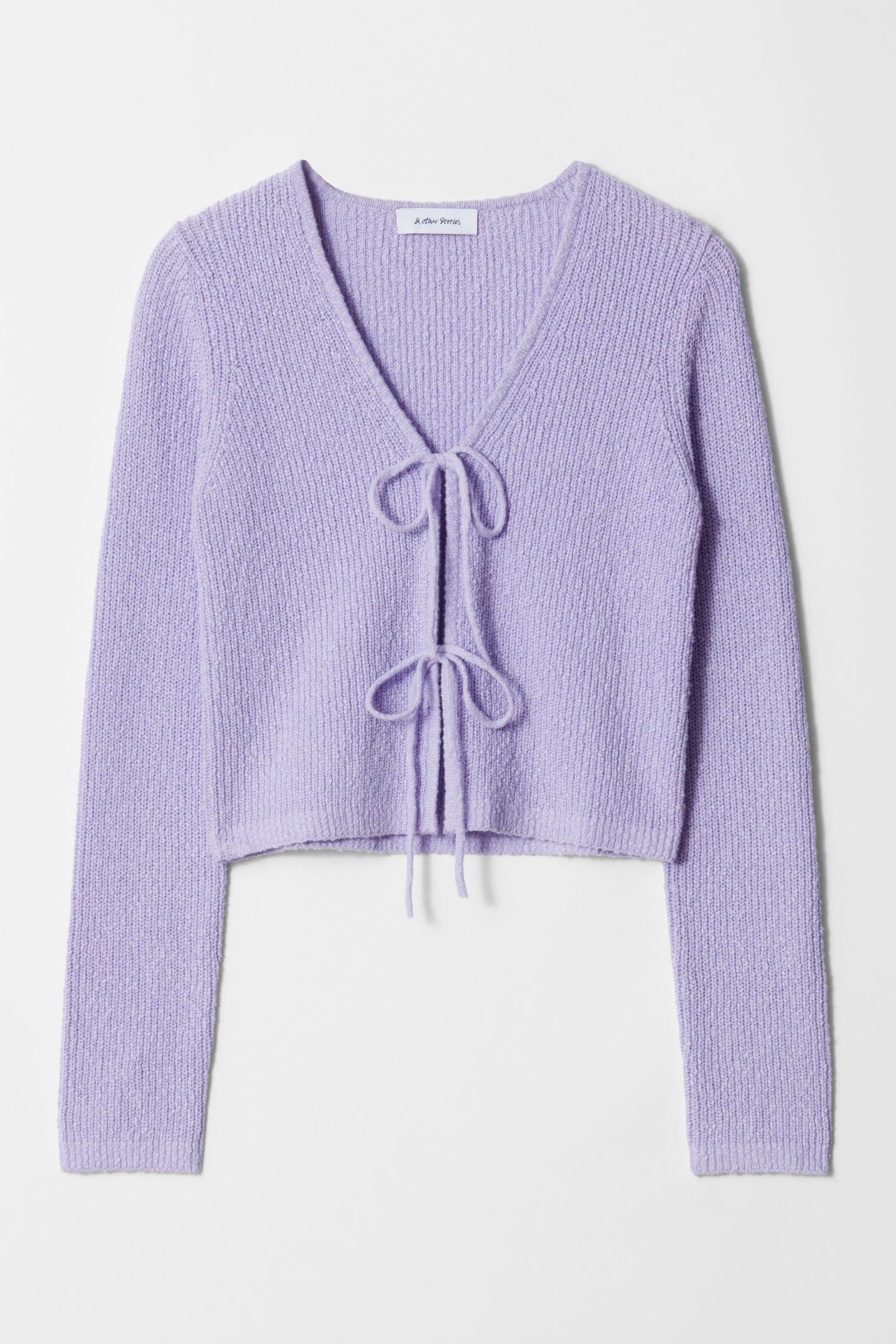 VE BILBO CARDIGAN 2:1 PURPLE 3