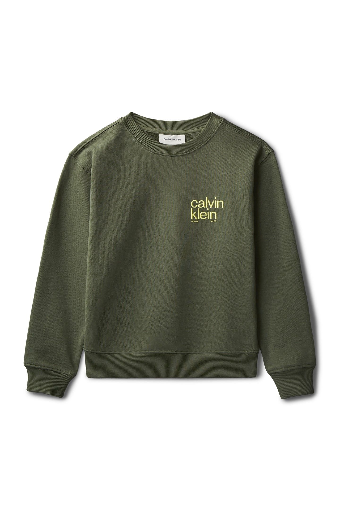 BOYS RELAXED BACK PRINT CREW THYME 4