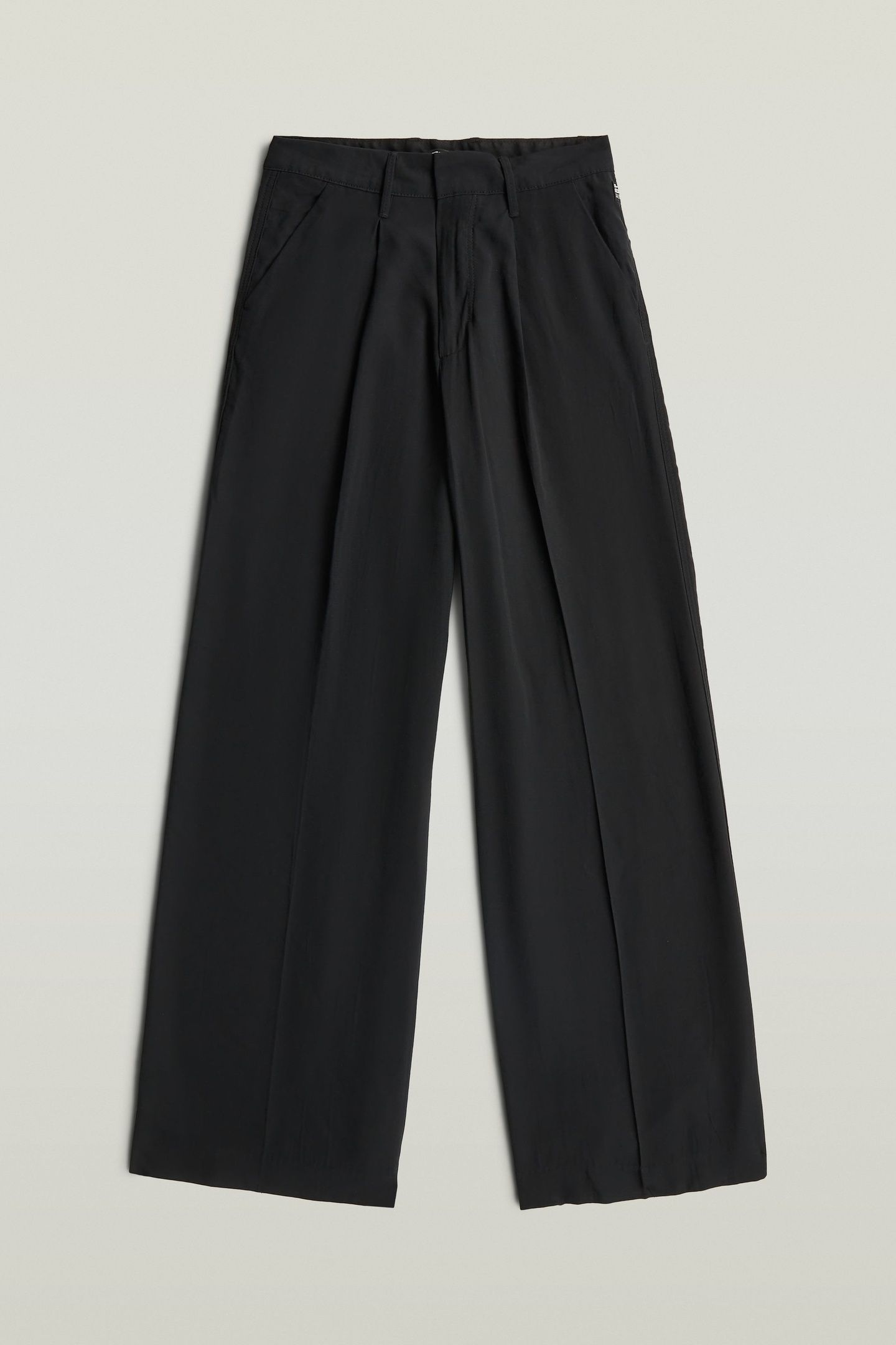 FLUID WIDE LEG PANTS BLACK 4