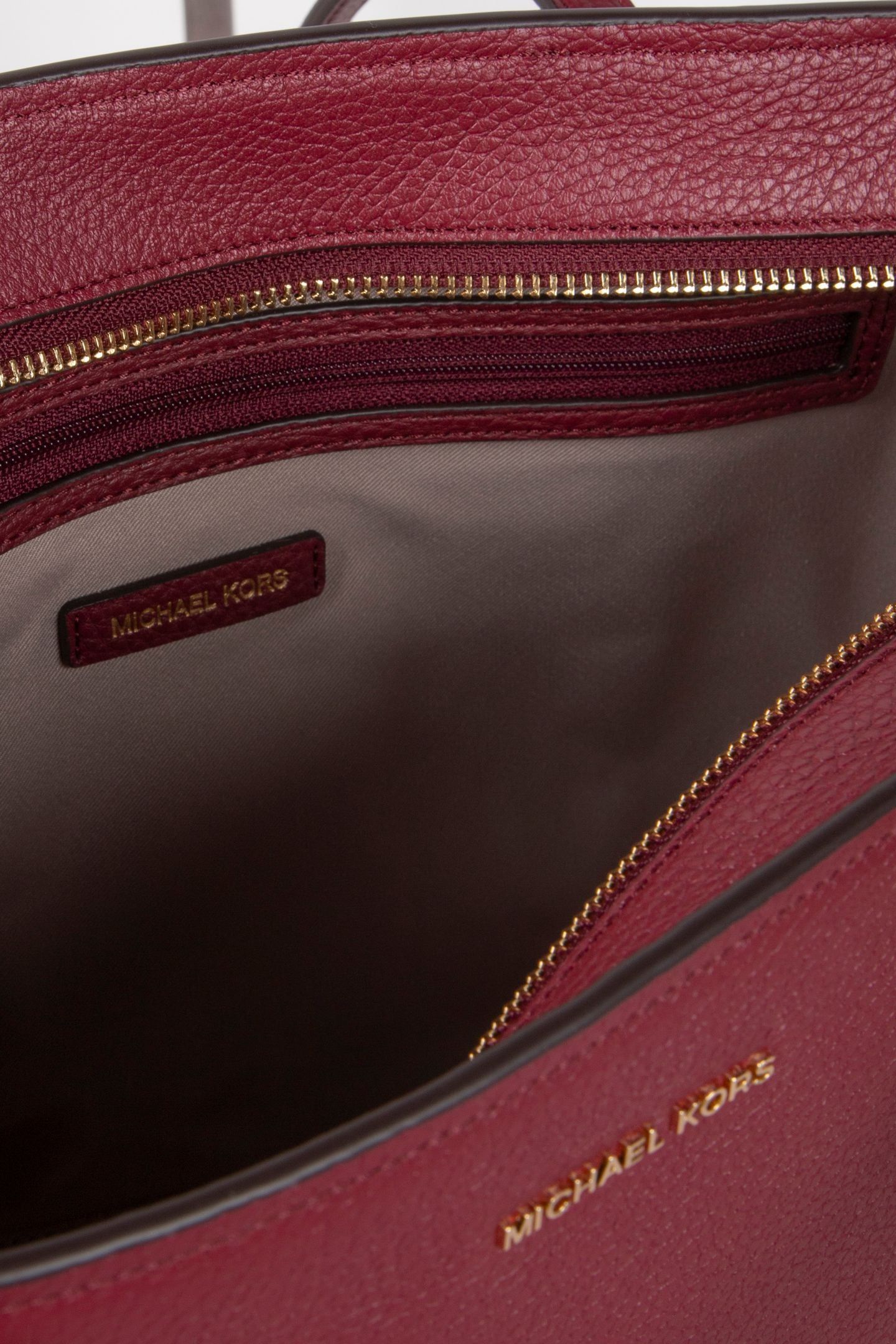 MEDIUM TOP ZIP TOTE MULBERRY 5