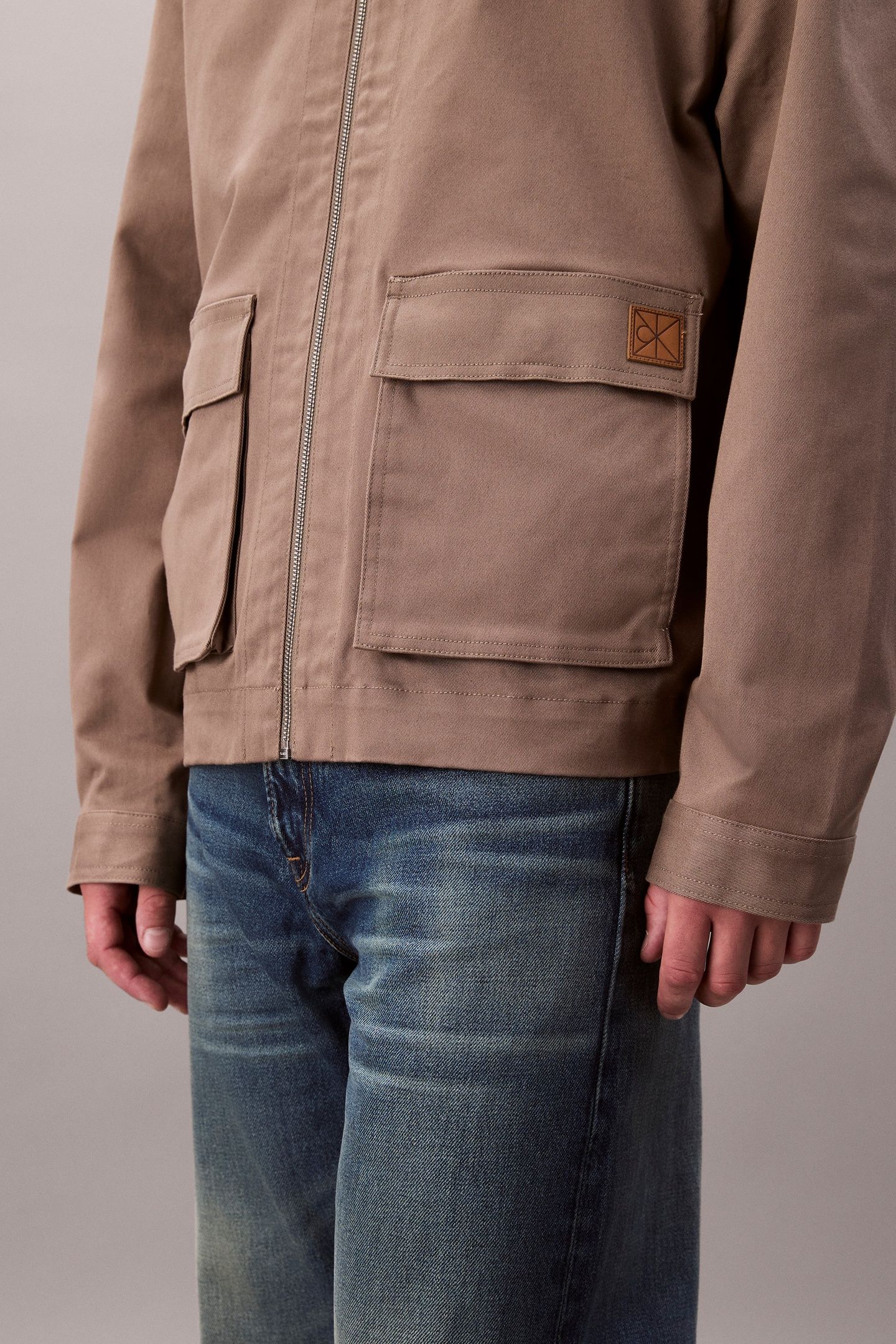 LS UTILITY COTTON PARKA TAUPE TONE 7