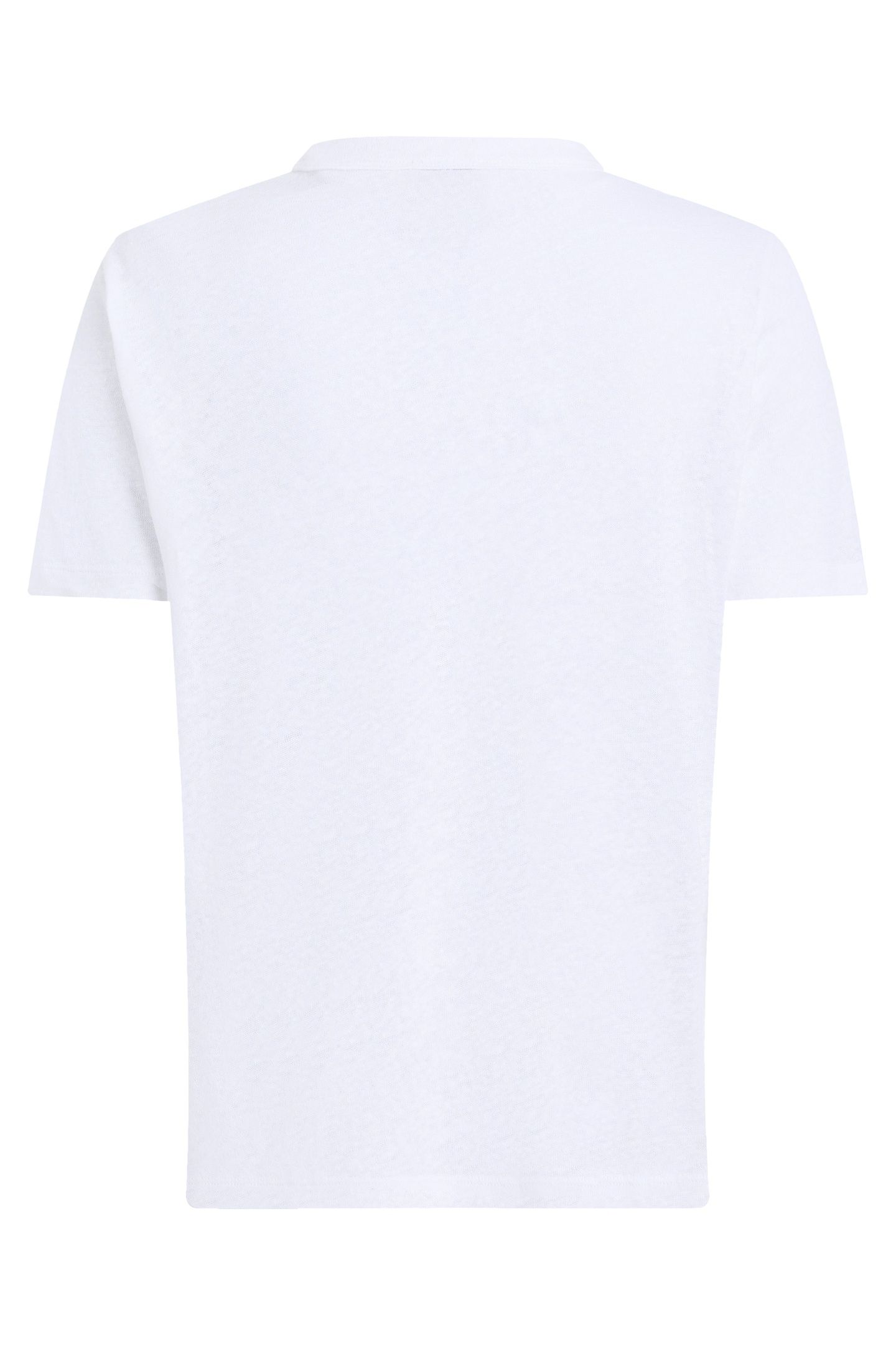 LINEN JERSEY RELAXED BRILLIANT WHITE 5