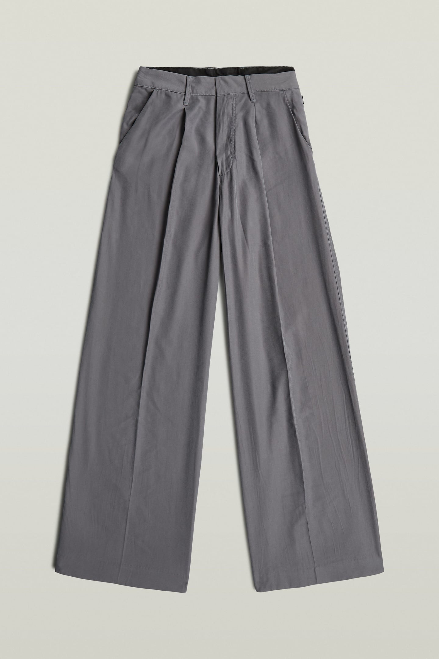 FLUID WIDE LEG PANTS GREY 4