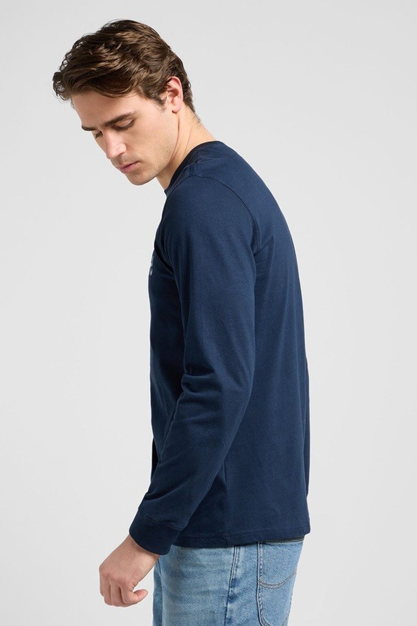 WOBBLY LONGSLEEVE - RIVET NAVY BLUE 4
