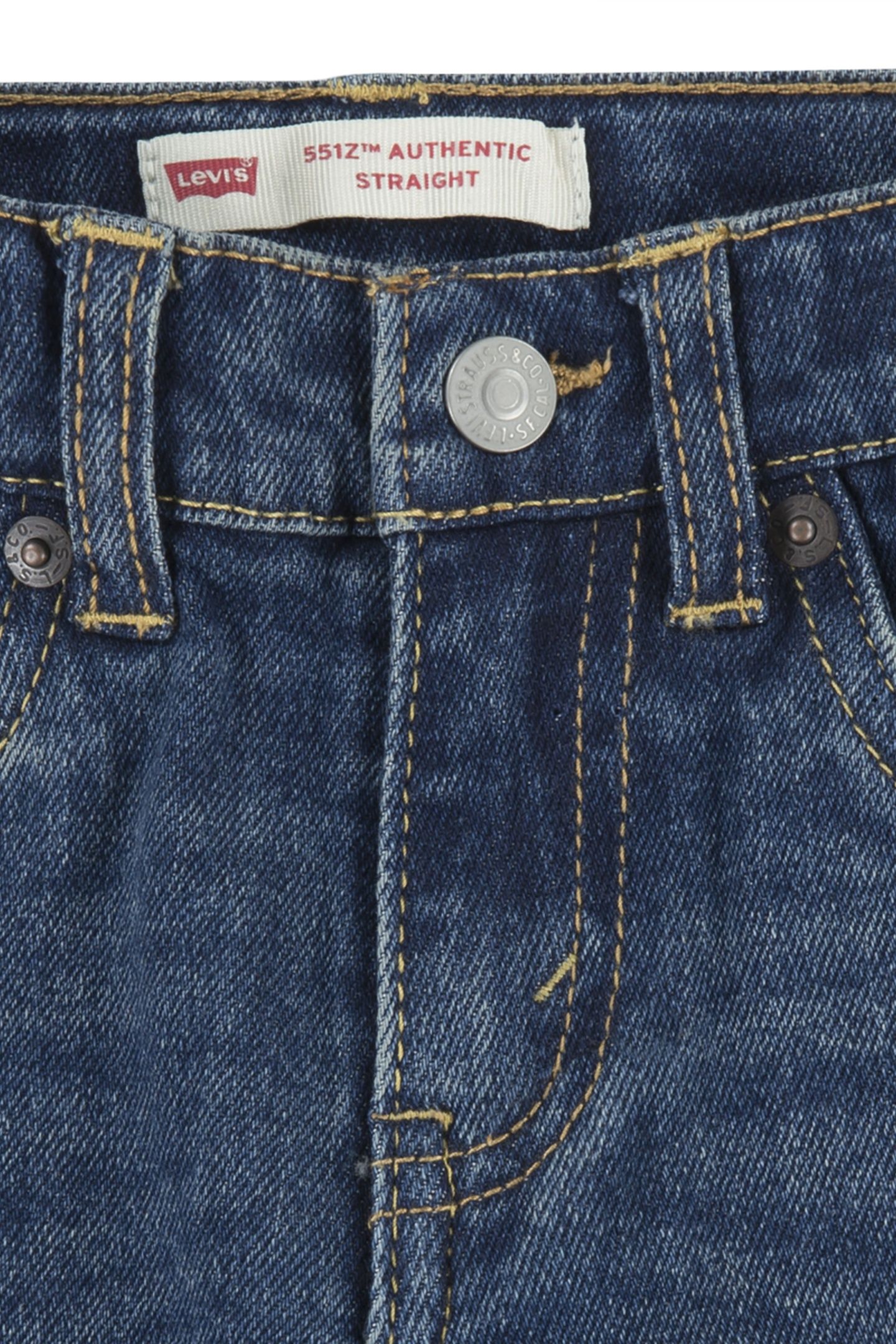 BOYS 551Z AUTHENTIC STRAIGHT JEANS GARLAND 4