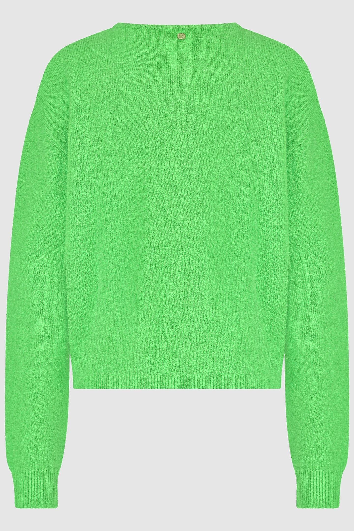 GIRLS BODI CARDIGAN GLOWING GREEN 2