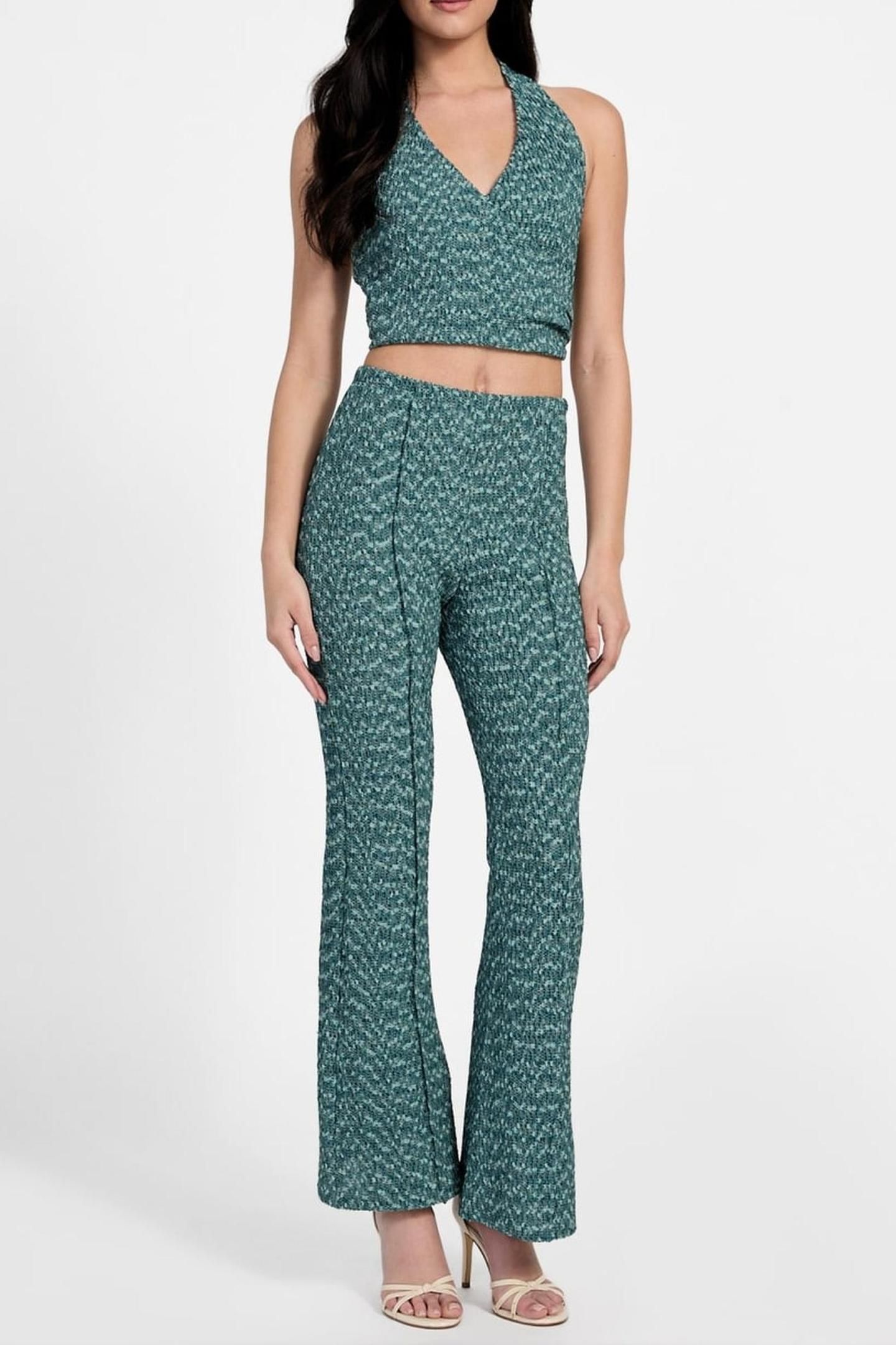 NALENY PLEATED PANT FORBIDDEN FOREST MUL 3