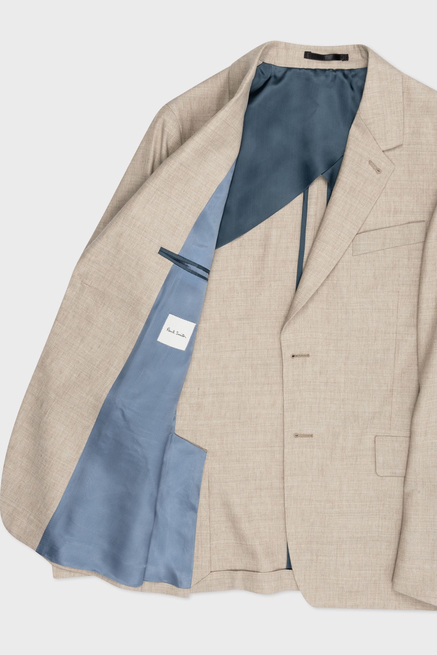 MENS 2 BUTTON JACKET LIGHT BEIGE 8