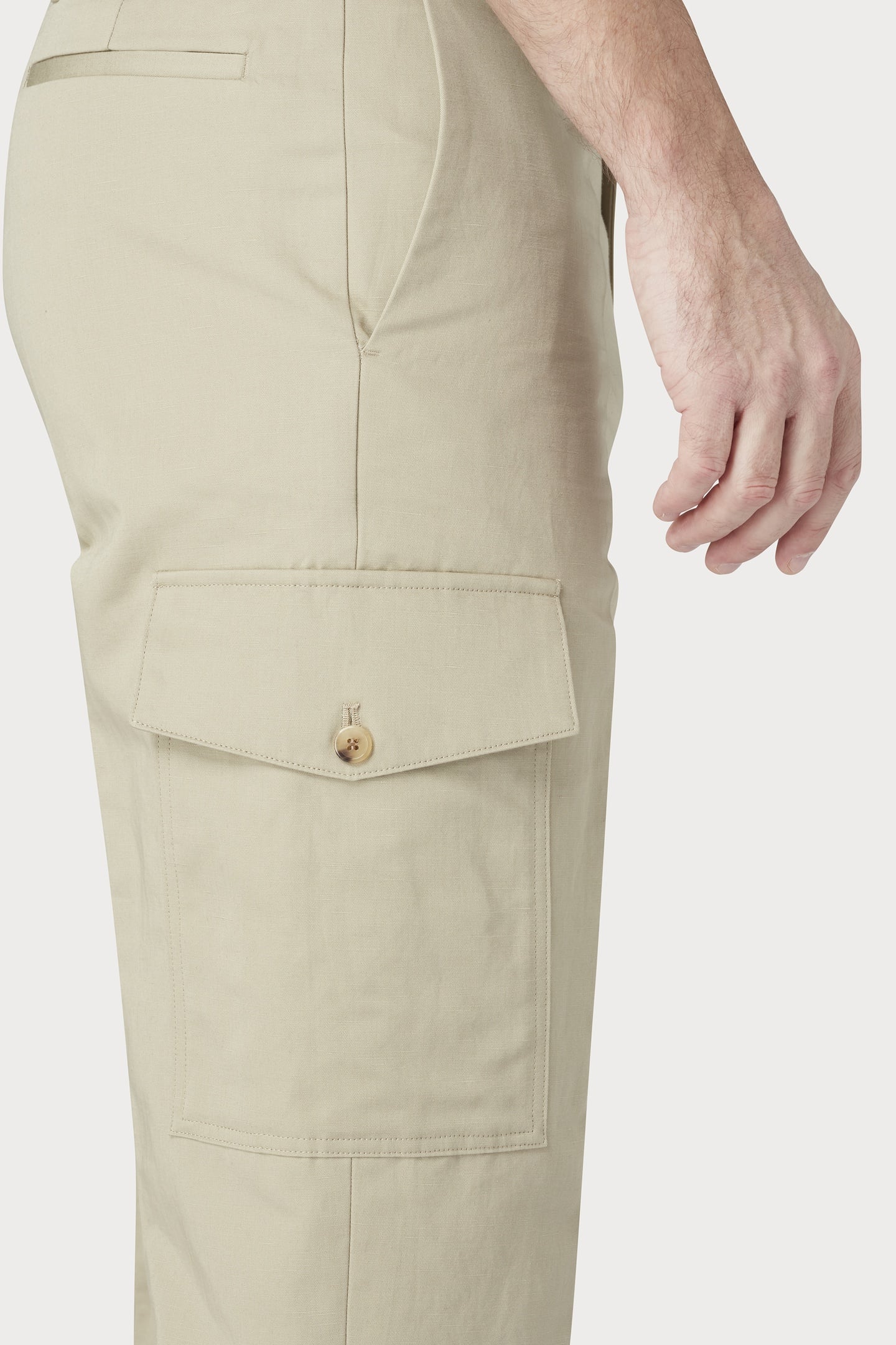 MENS CARGO TROUSER KHAKI 3