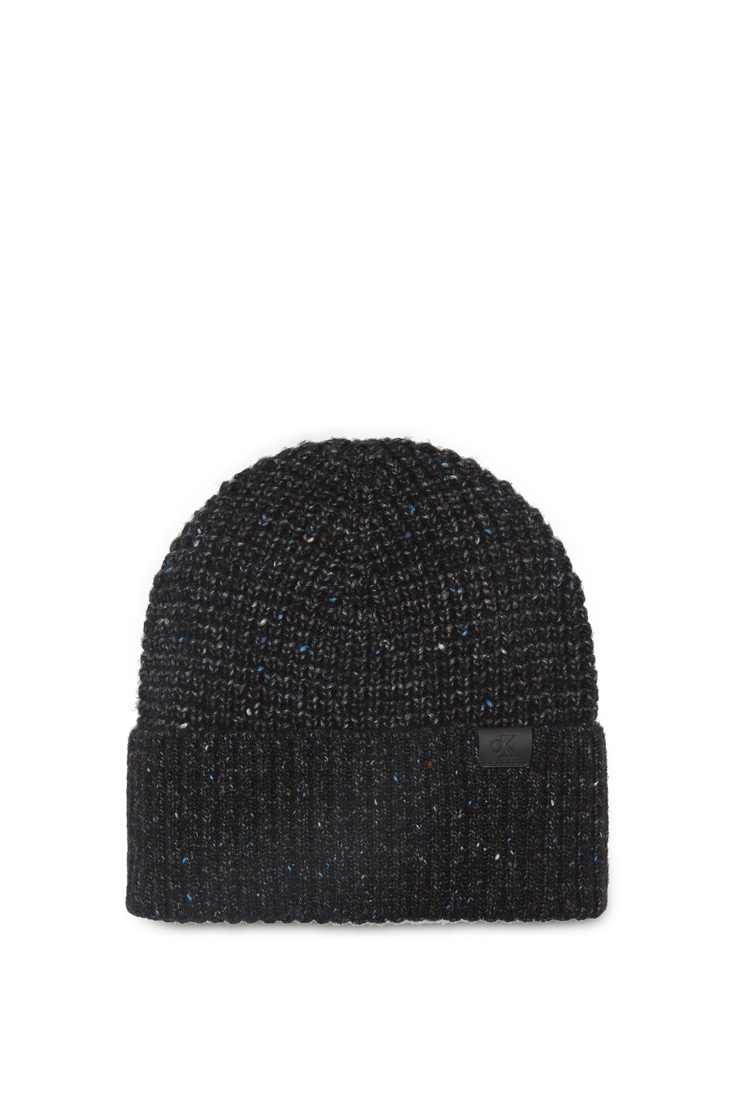 TWEED WOOL BLEND BEANIE BLACK 3