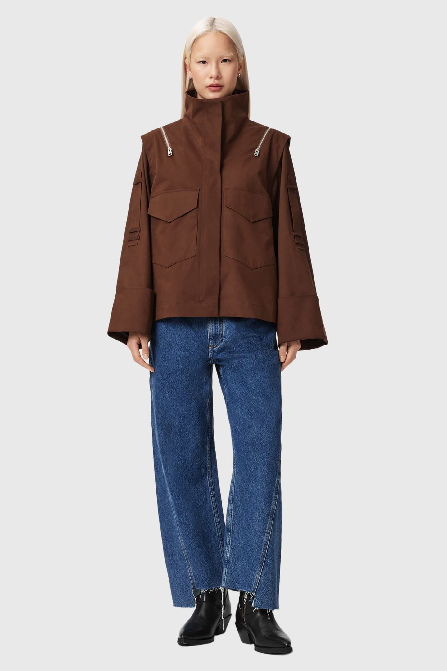 LEIGHTON JACKET PENNY BROWN 1