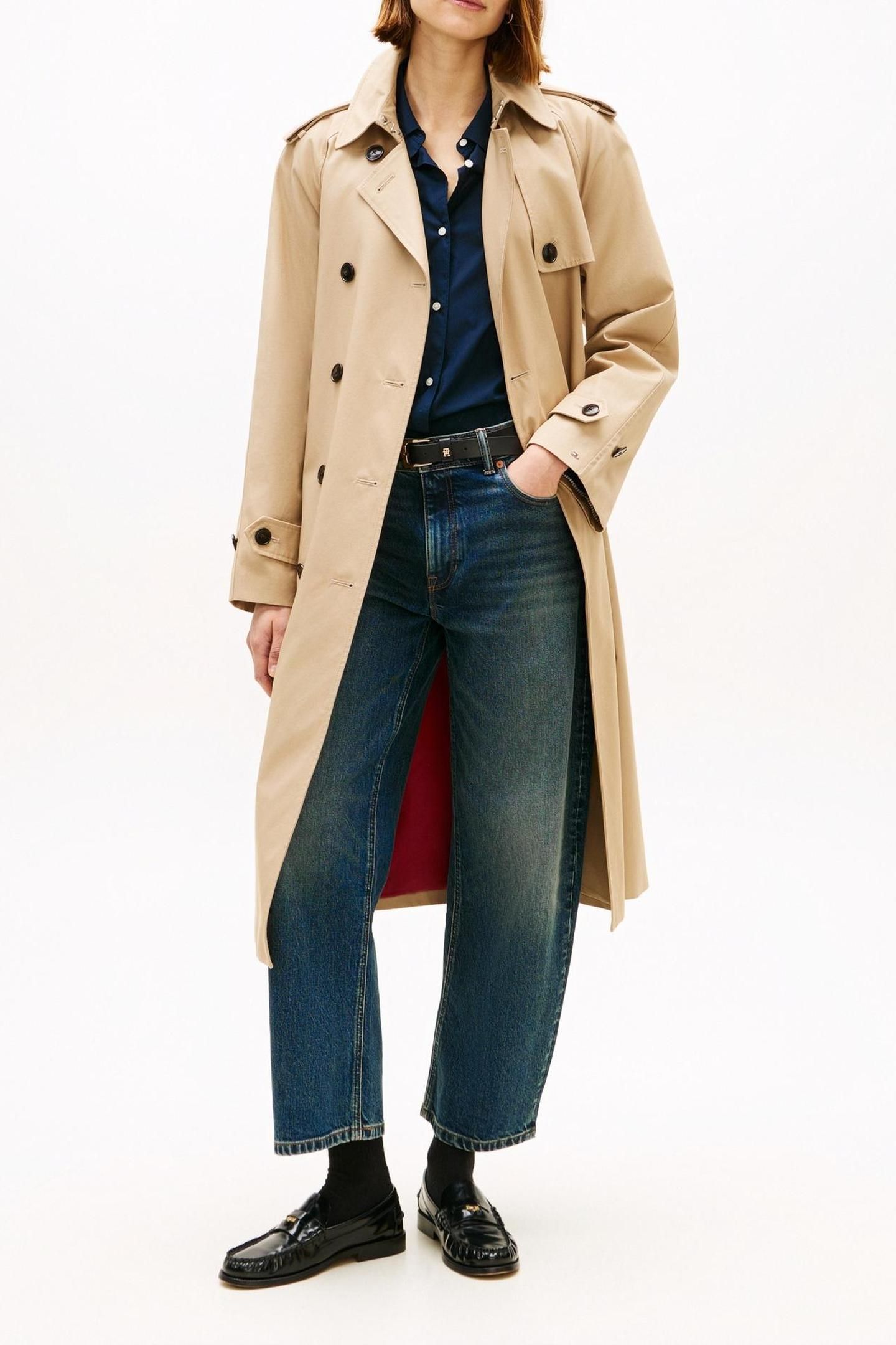 COTTON REG DB TRENCH BEIGE 1