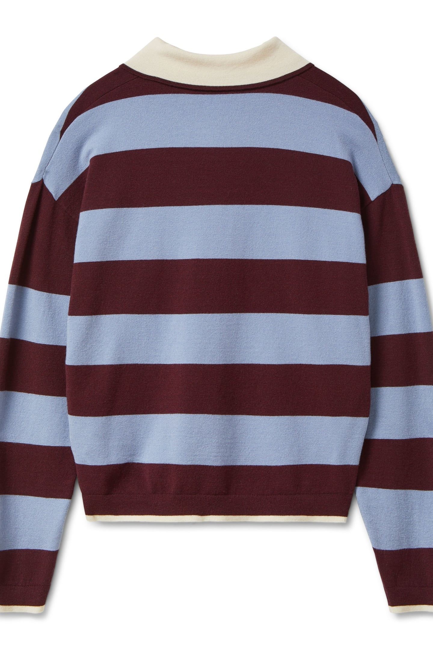POLO SWEATER FIG / STONEWASH 5