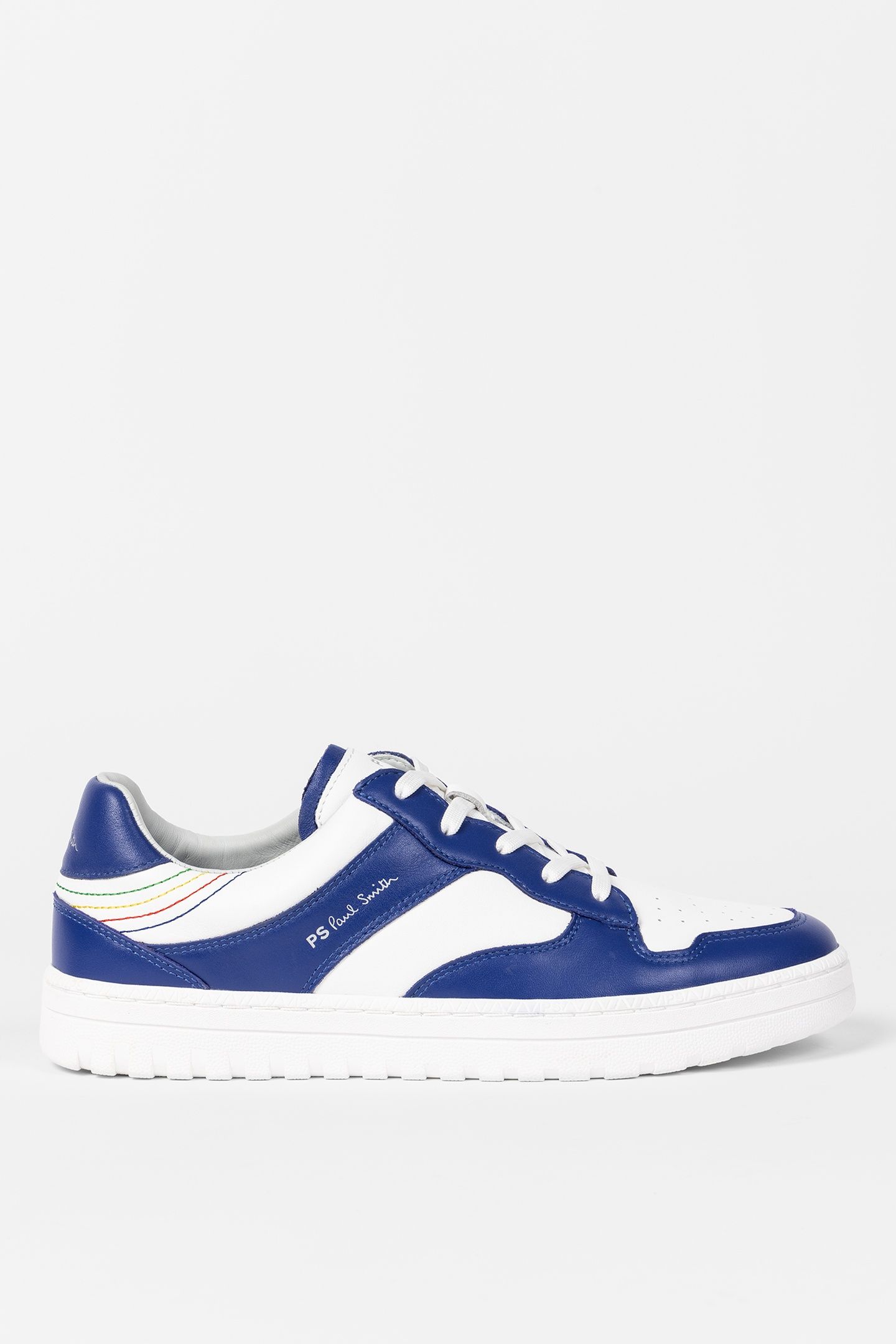 MENS SHOE LISTON WHITE BLUE WHITE 1