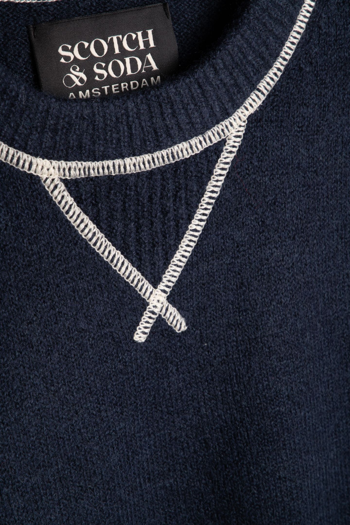 SOFT KNIT CREW NECK REGULAR-FIT PULLOVER SKY CAPTAIN 4
