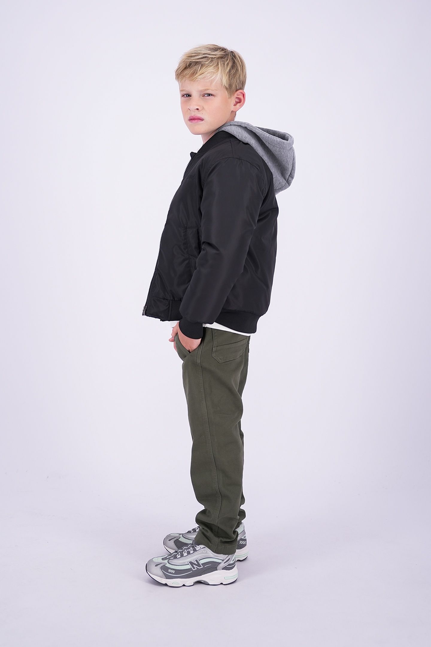 BOYS TOCER JACKET OUTDOOR DEEP BLACK 3