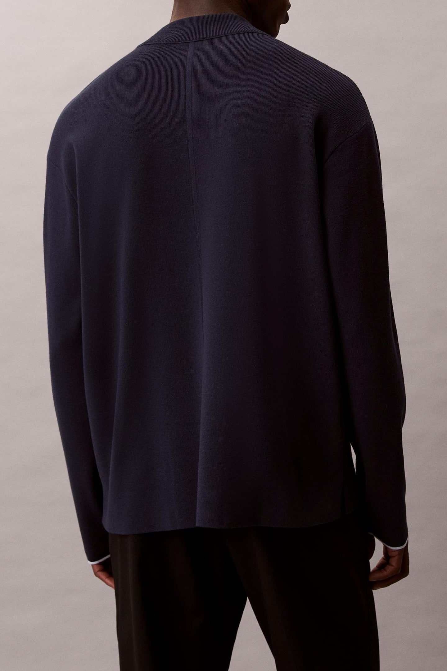 LS SNOWY TECH KNIT SWEATER DARK SAPPHIRE 2