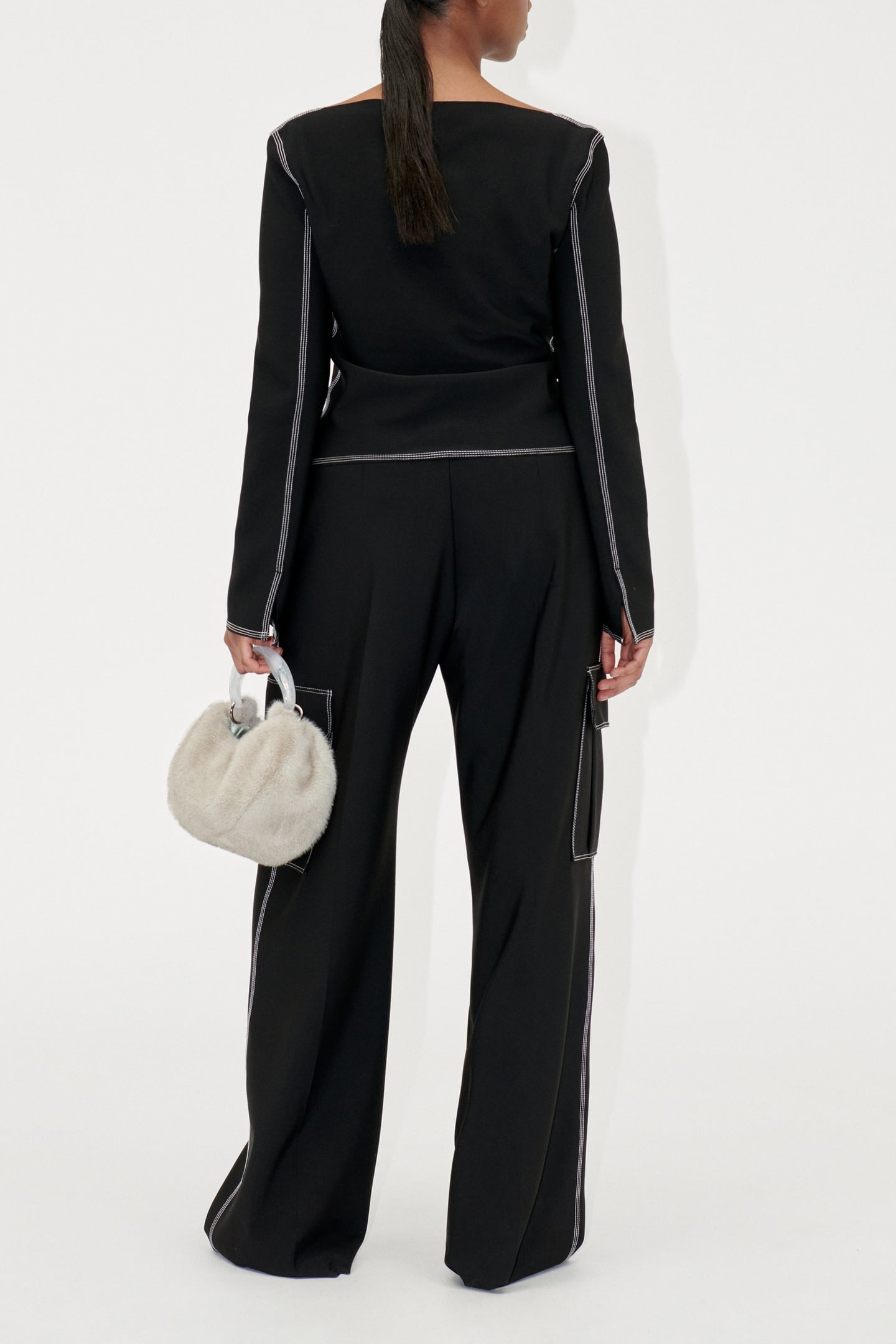 IVEE TOP LONG SLEEVE JET BLACK 4