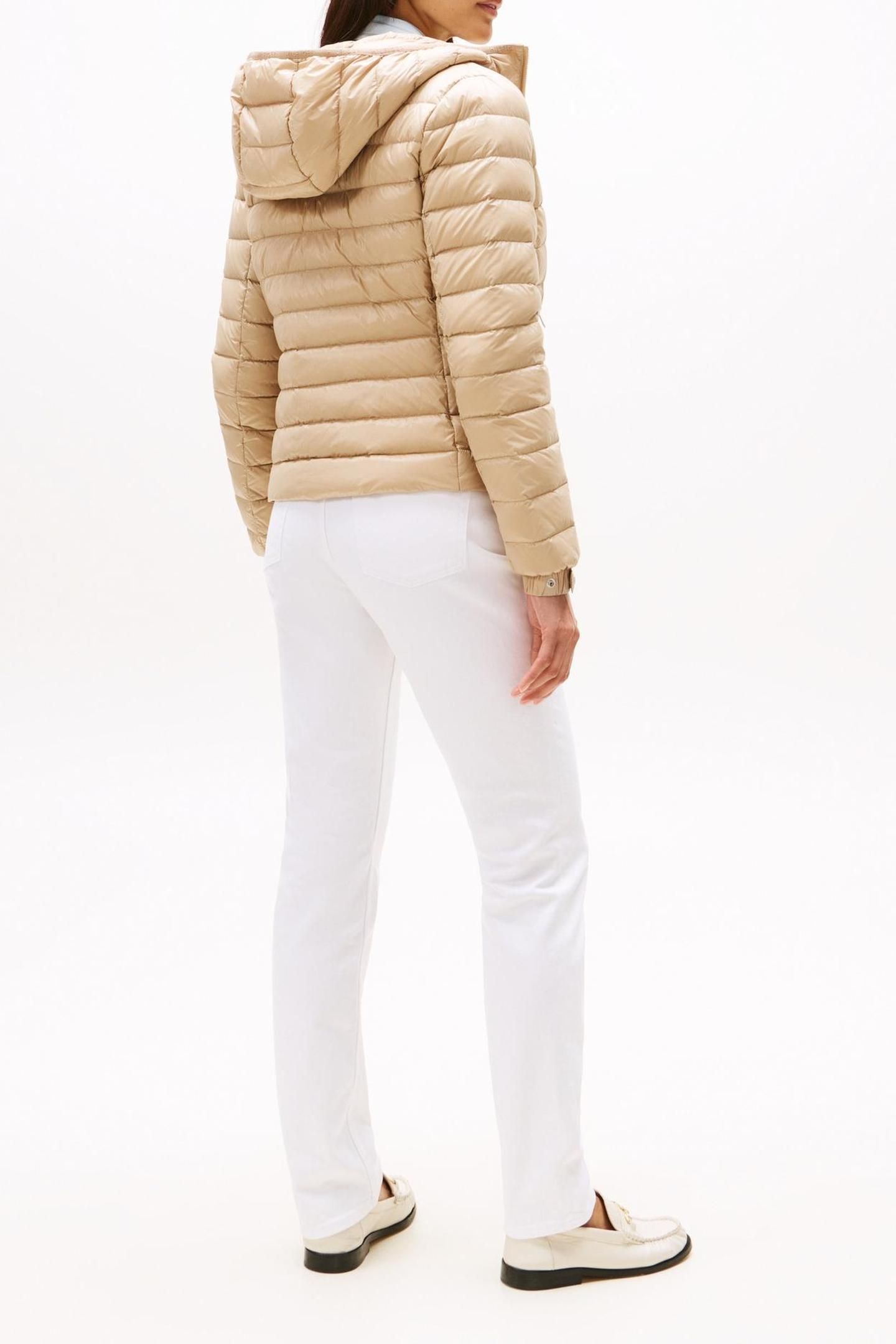 UL DOWN REG HOODED JACKET BEIGE 2