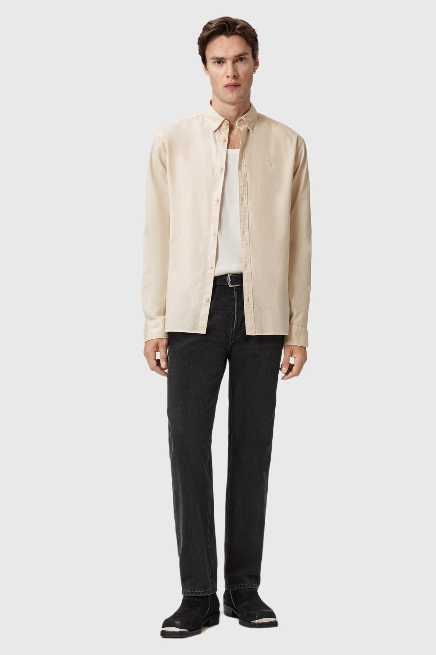 HAWTHORNE LS SHIRT SOAP WHITE 6