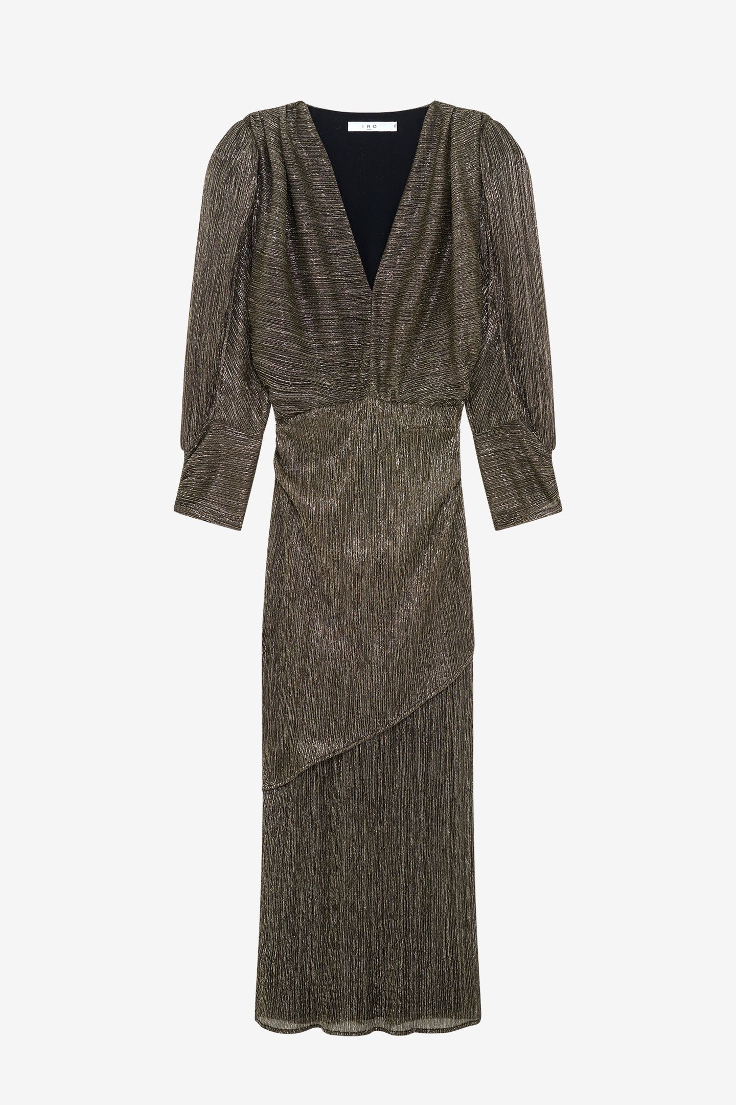ASSANA DRESS BLACK/GOLD 4