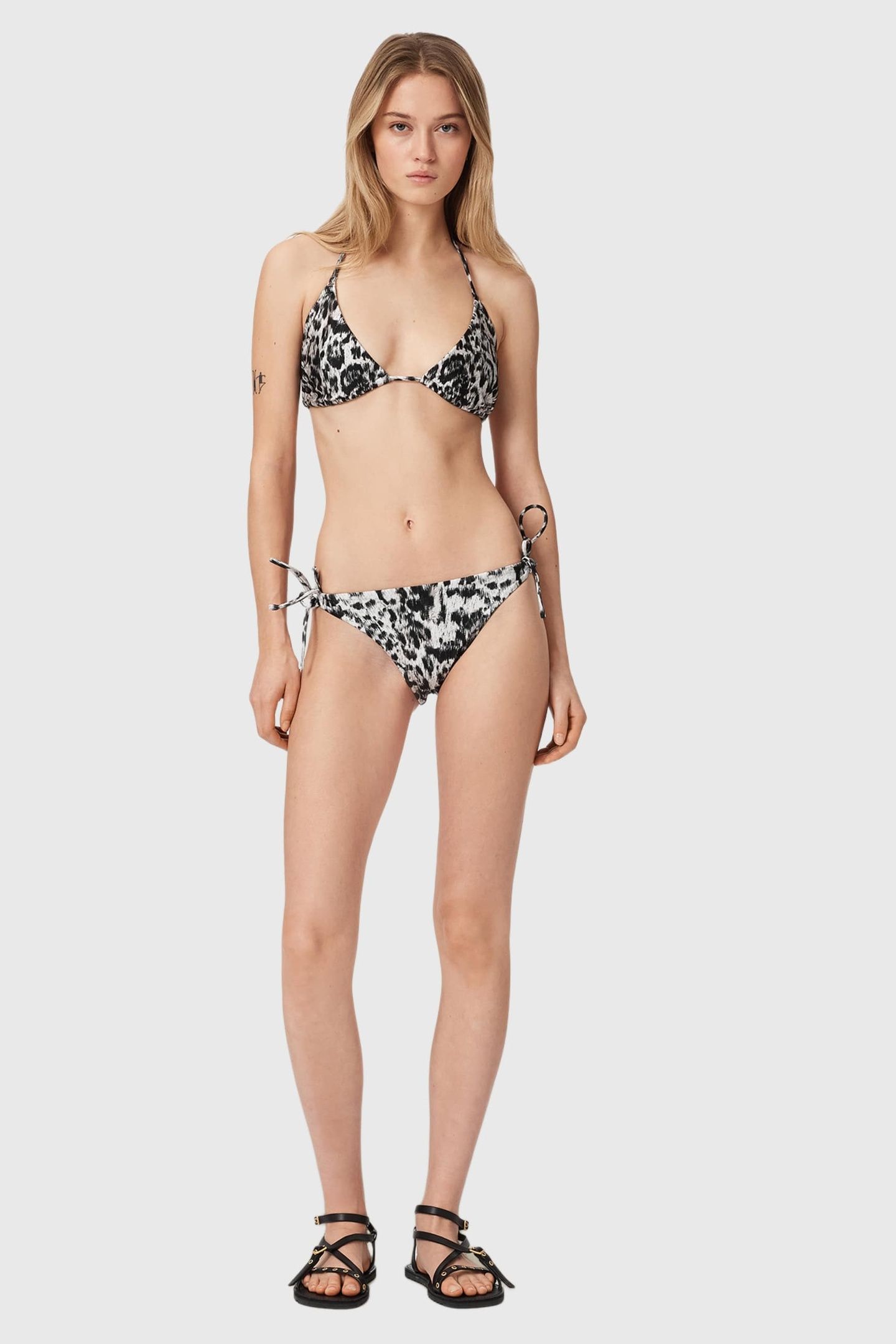 SAPH BIKINI BOTTOM GREY LEOPARD 1