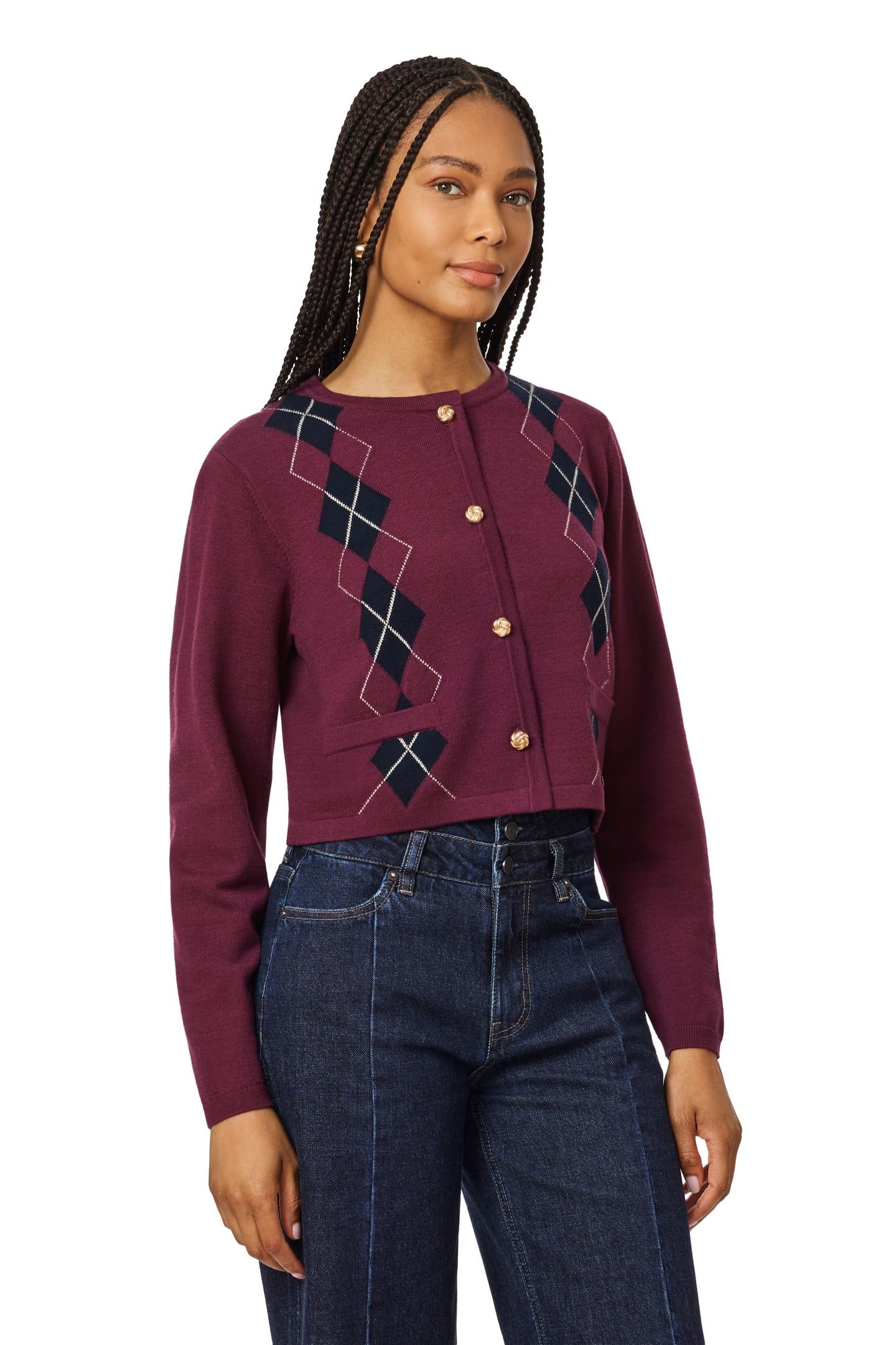 SWEATER FIG/SKY CAPTAIN/OATMEAL 1