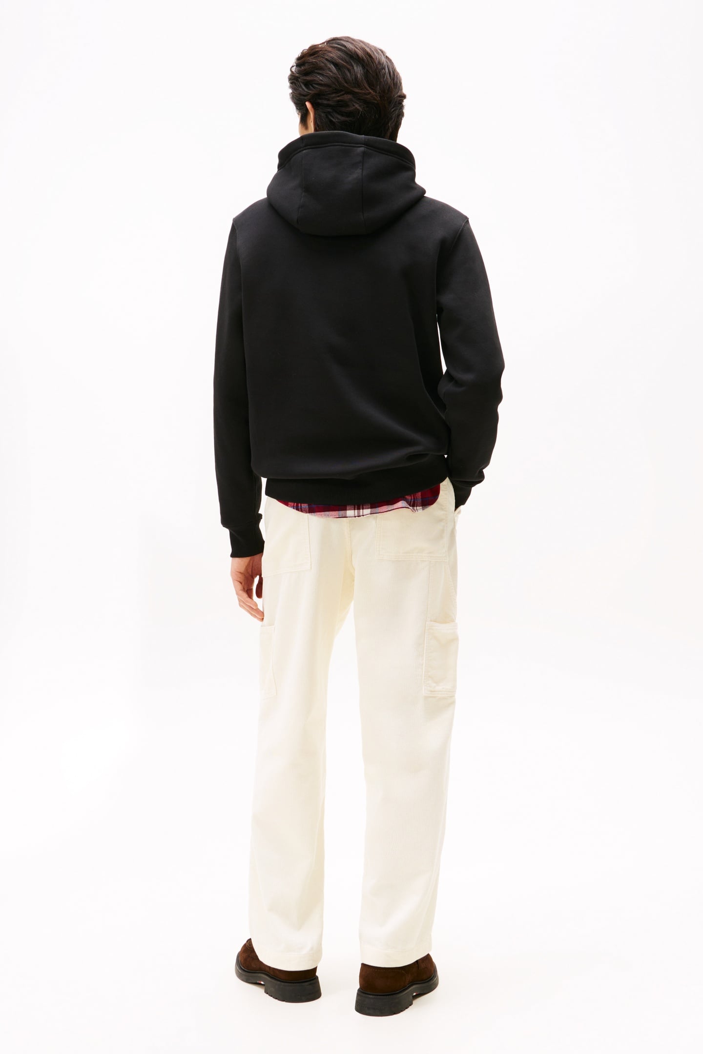 OVAL GRAPHIC HOODIE BLACK 3