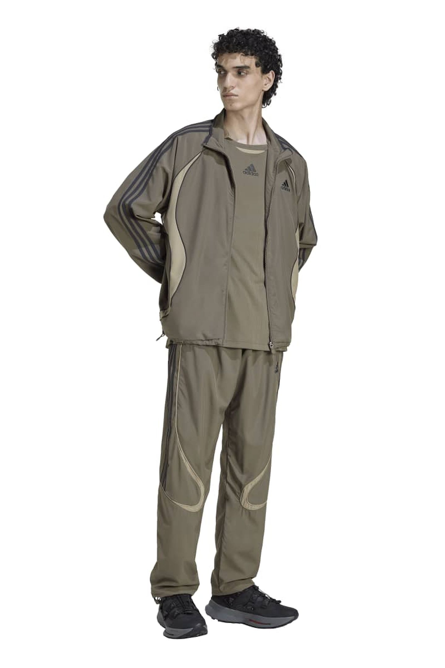 UNISEX TEAMGEIST TRACK TOP BLANCH BROWN 1