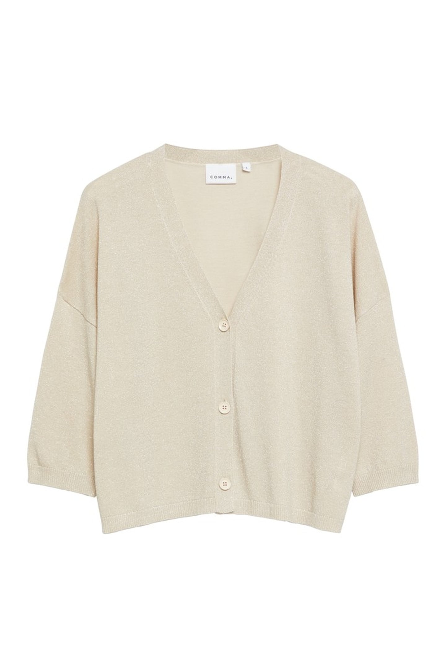 COMMA CARDIGAN GREY/BLACK 4