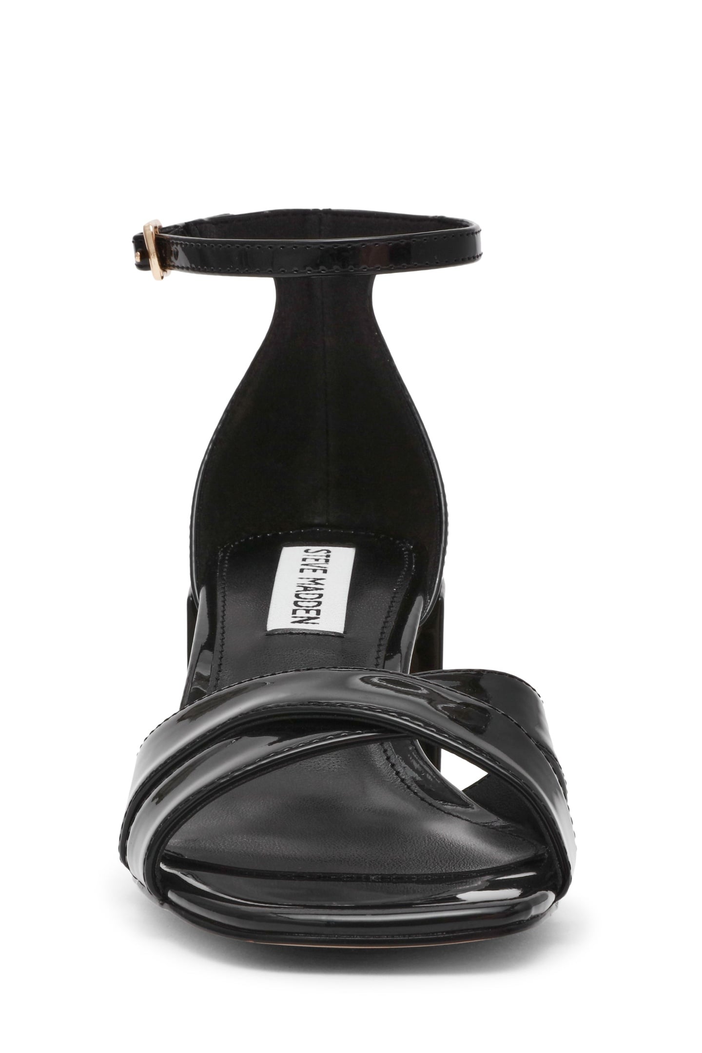 FERGIE SANDALS BLACK PATENT 5
