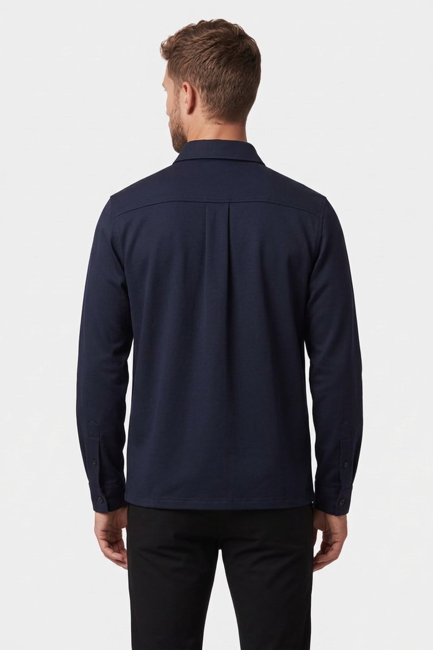 BELLO CLEAN TWILL OVERSHIRT BLUE 2