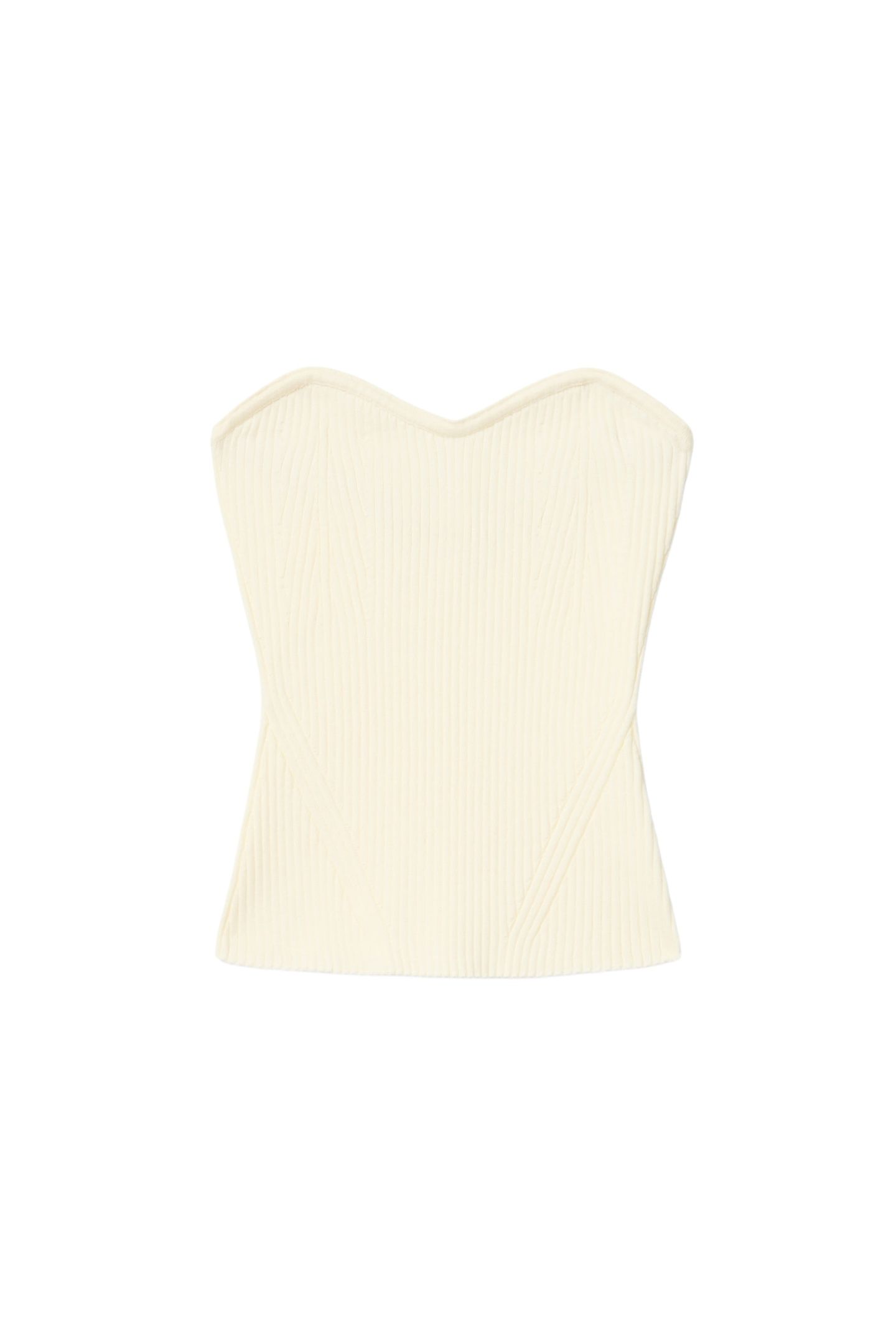 CRUZ BANDEAU TOP CHALK WHITE 4