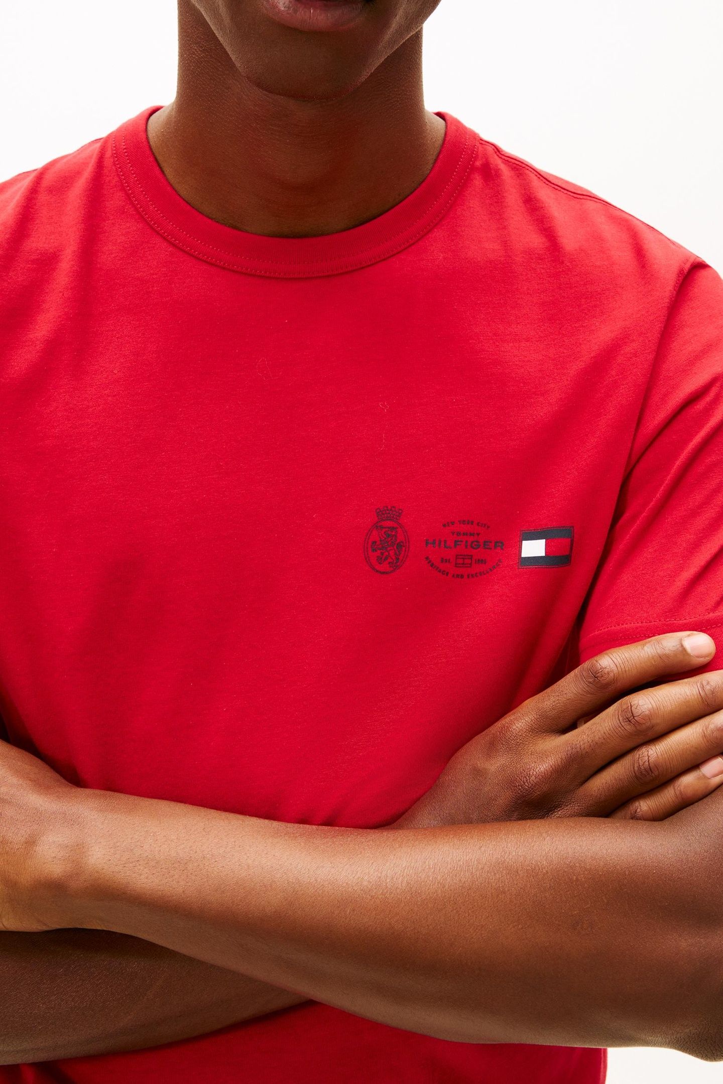 SMALL CREST OUTLINE MEDIUM RED 5