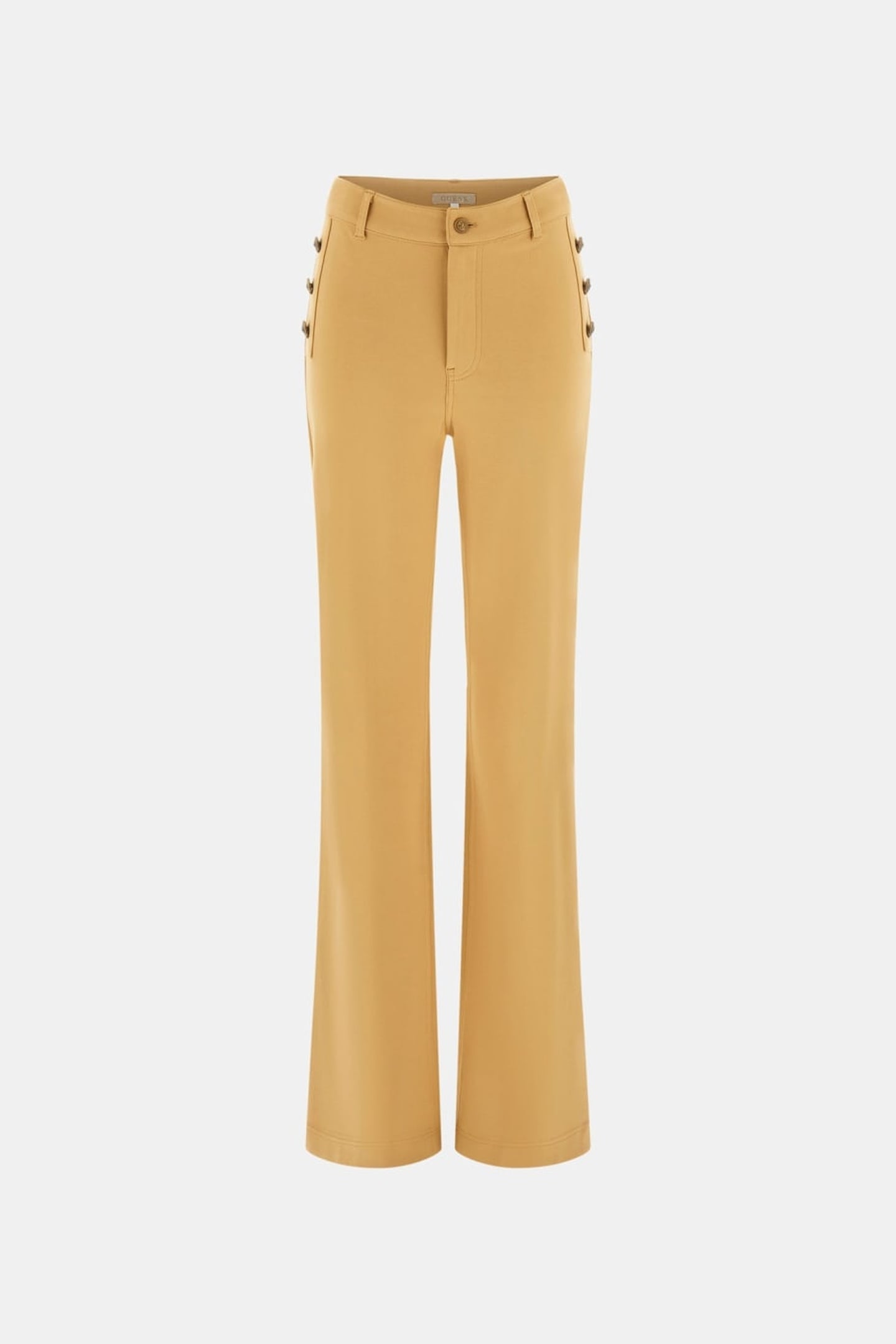 CHRISSY FLARE PANTS KHAKI TAN 4